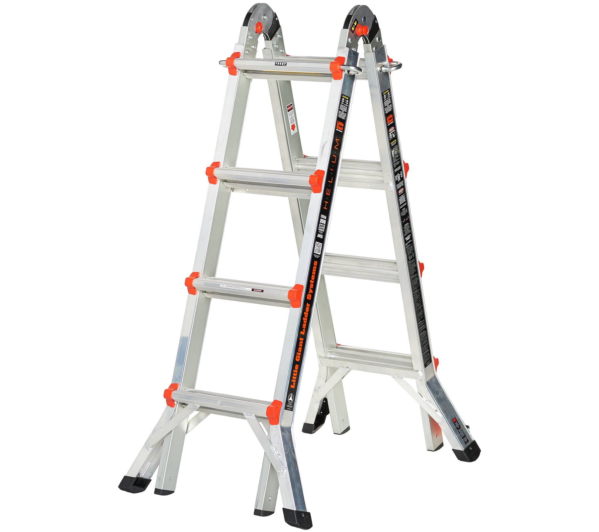 Little Giant Helium 24-in-1 17' Multi- Function Ladder with Wheels ...