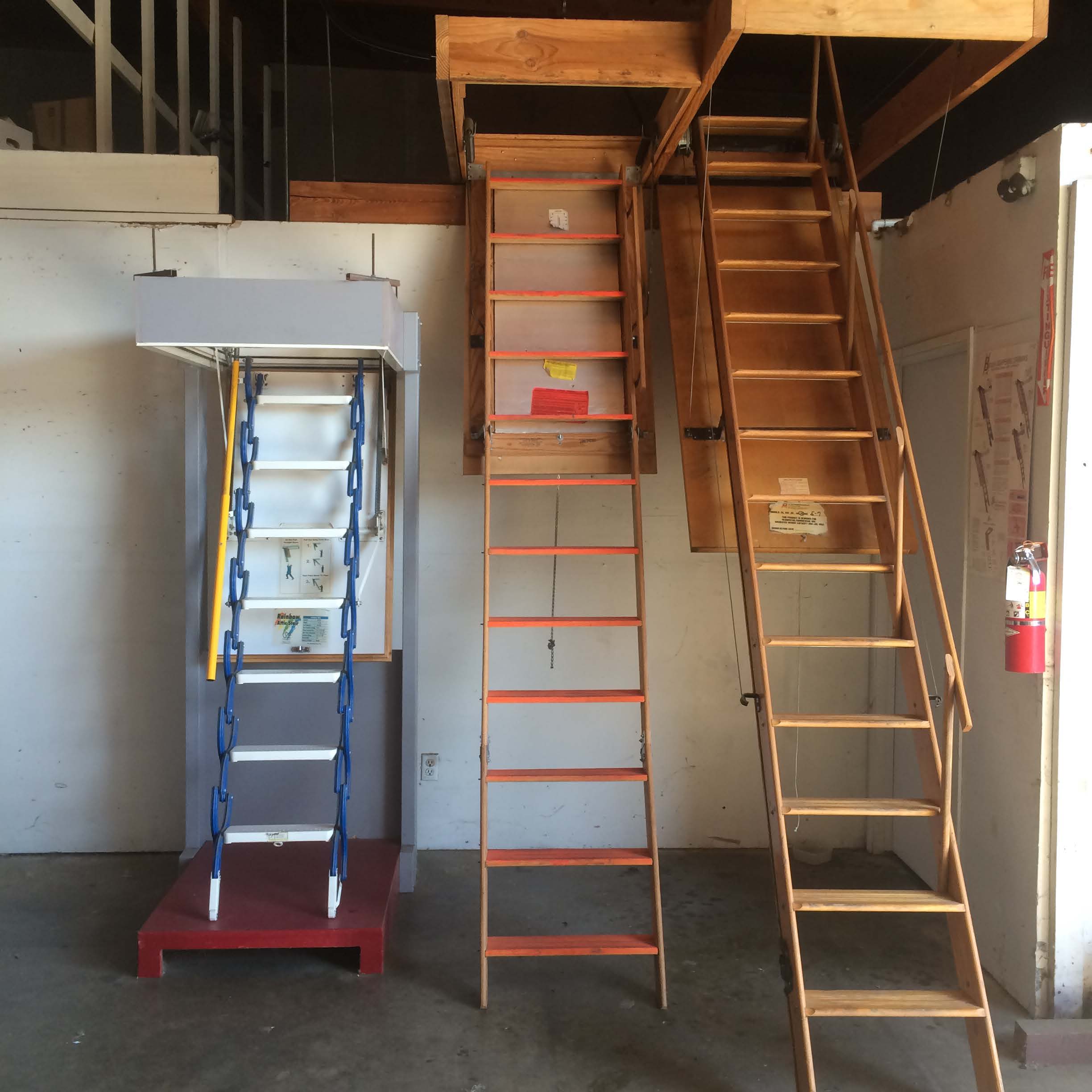 Attic Ladders - Industrial Ladder and Scaffolding, Inc.