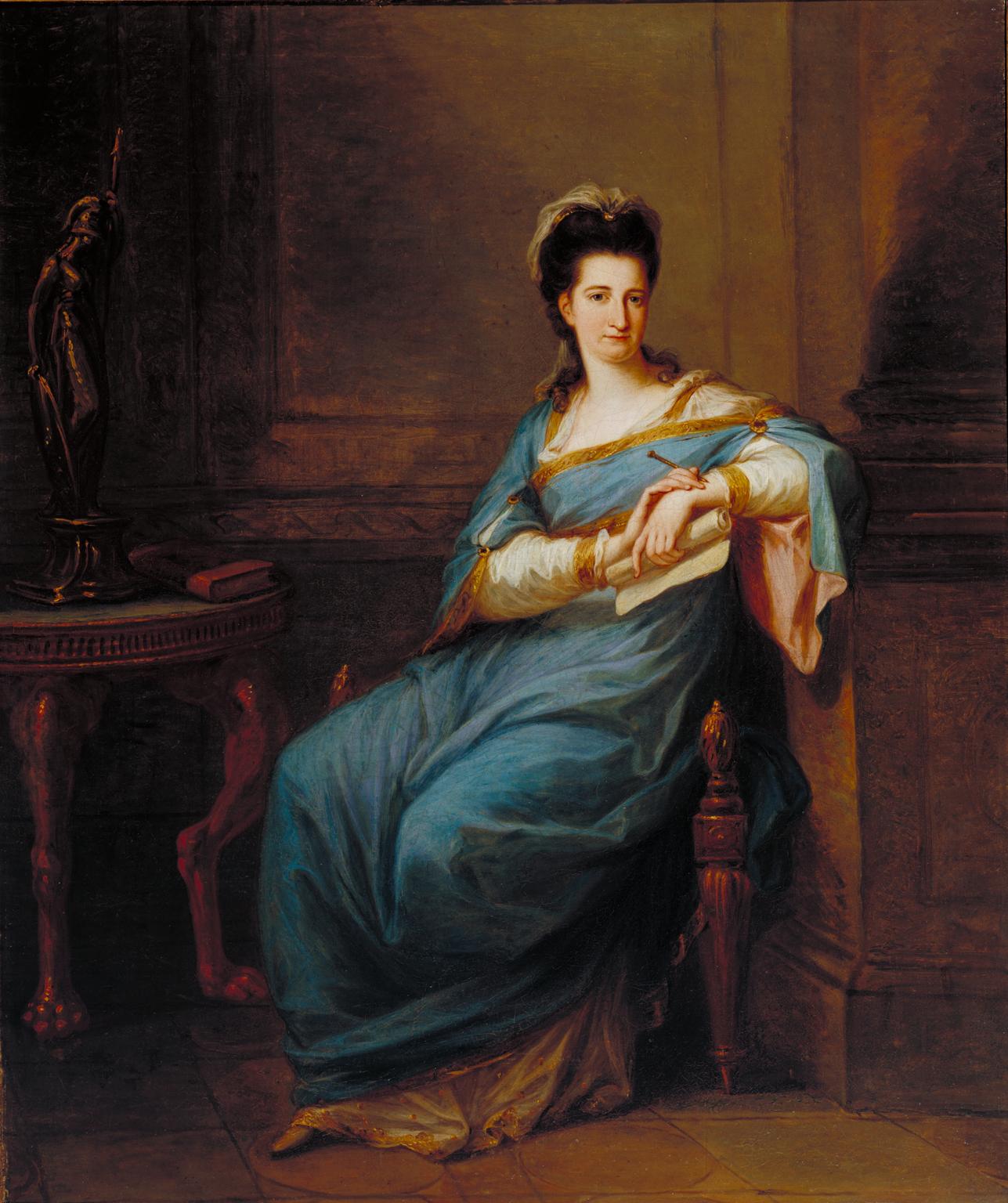 Portrait of a Lady', Angelica Kauffman, c.1775 | Tate