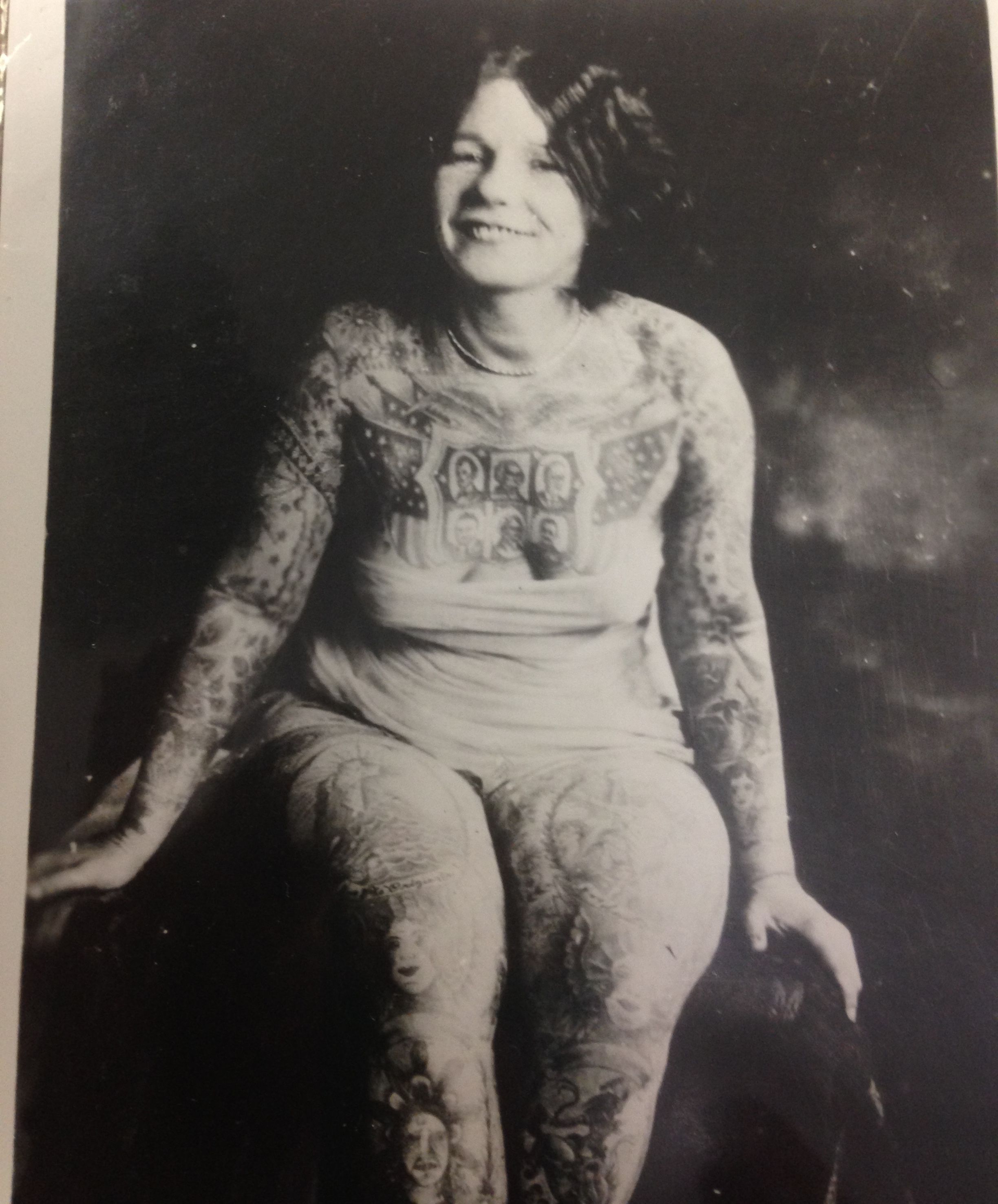 I love this photo of Lady Viola (Ethel Vangi). | lydia the tattooed ...