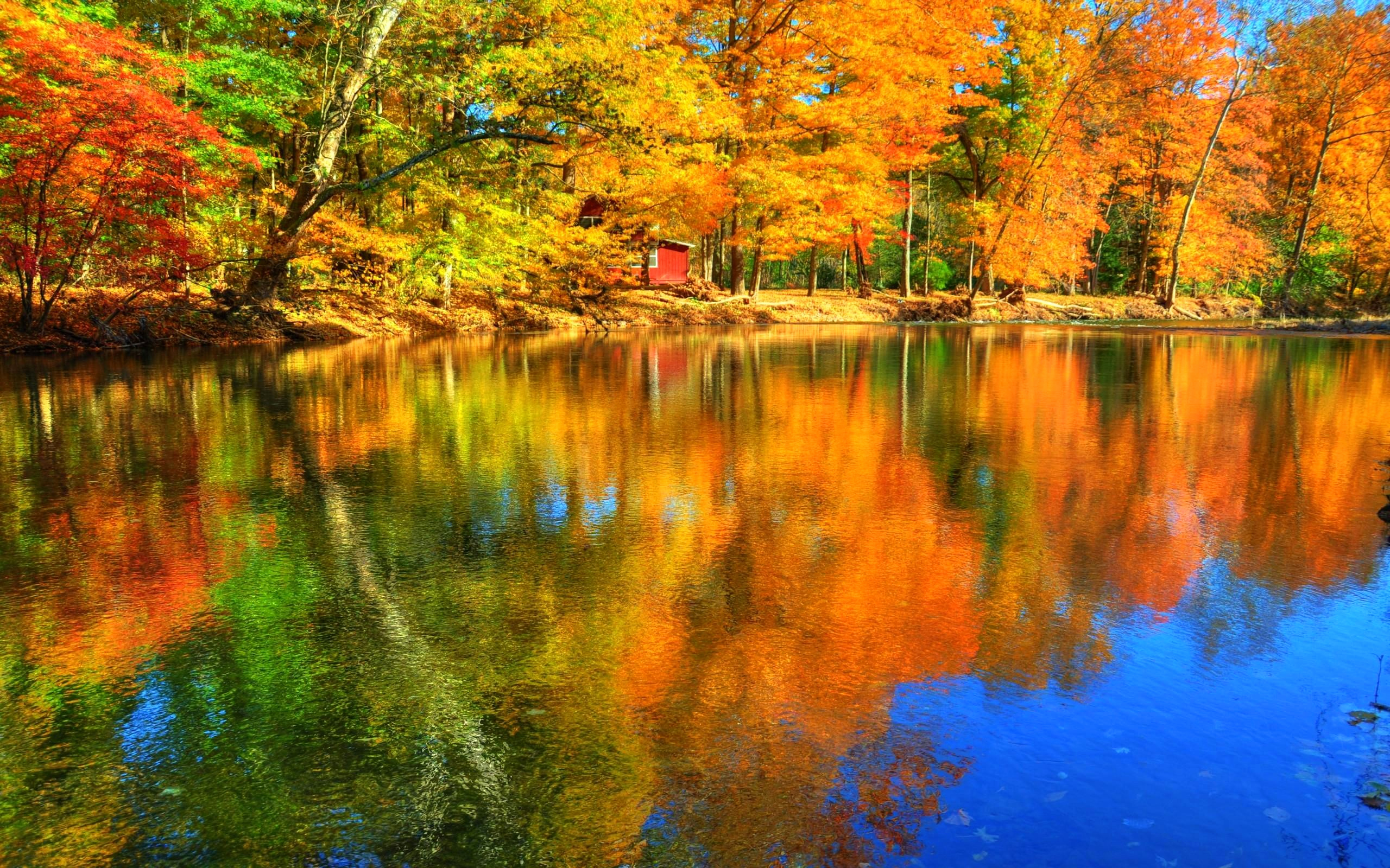 Lake Michigan Fall Best Of Lakes Autumn Reflections forest Lake ...