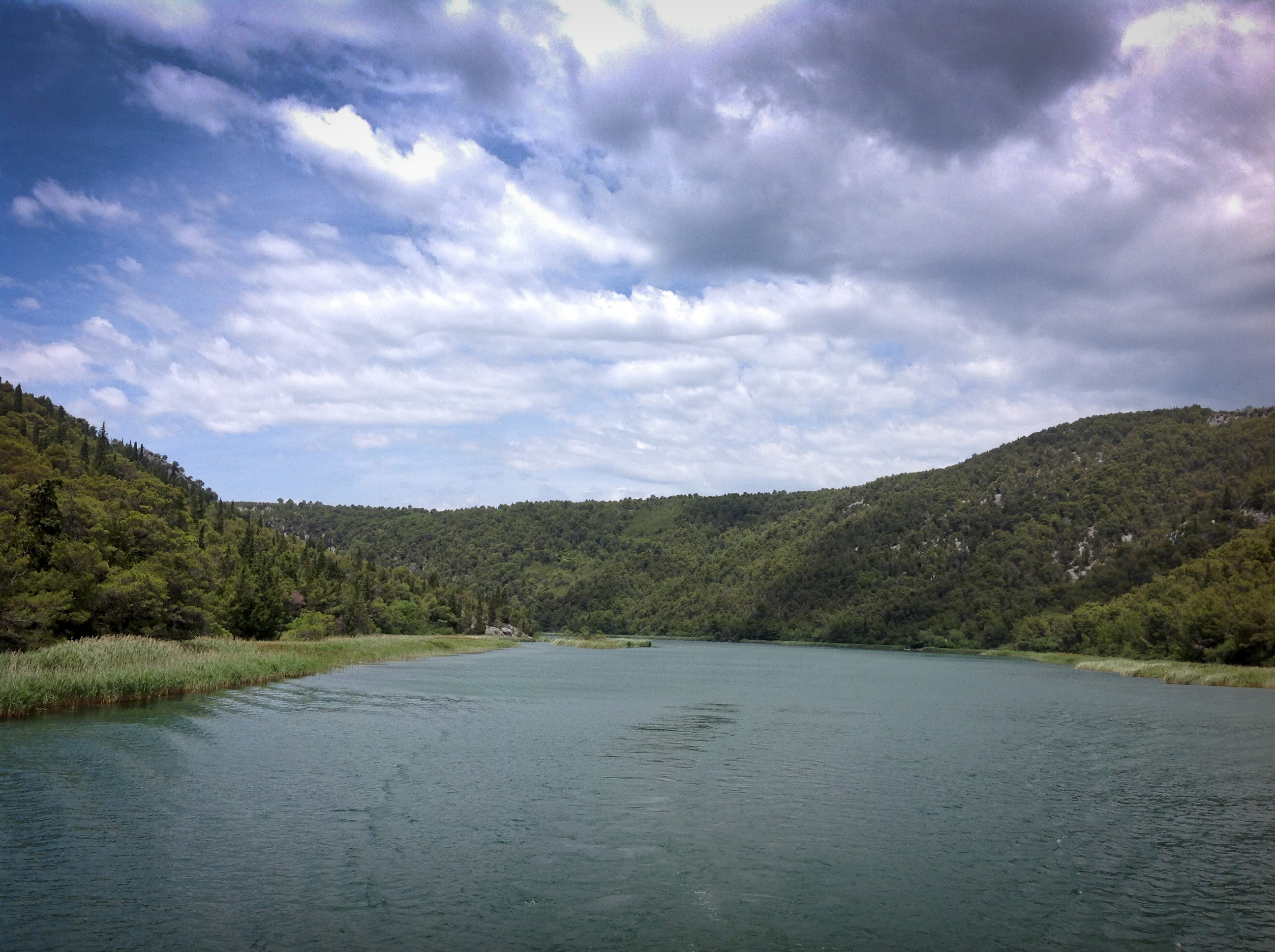 Sky and Lake Landscape in Croatia image - Free stock photo - Public ...