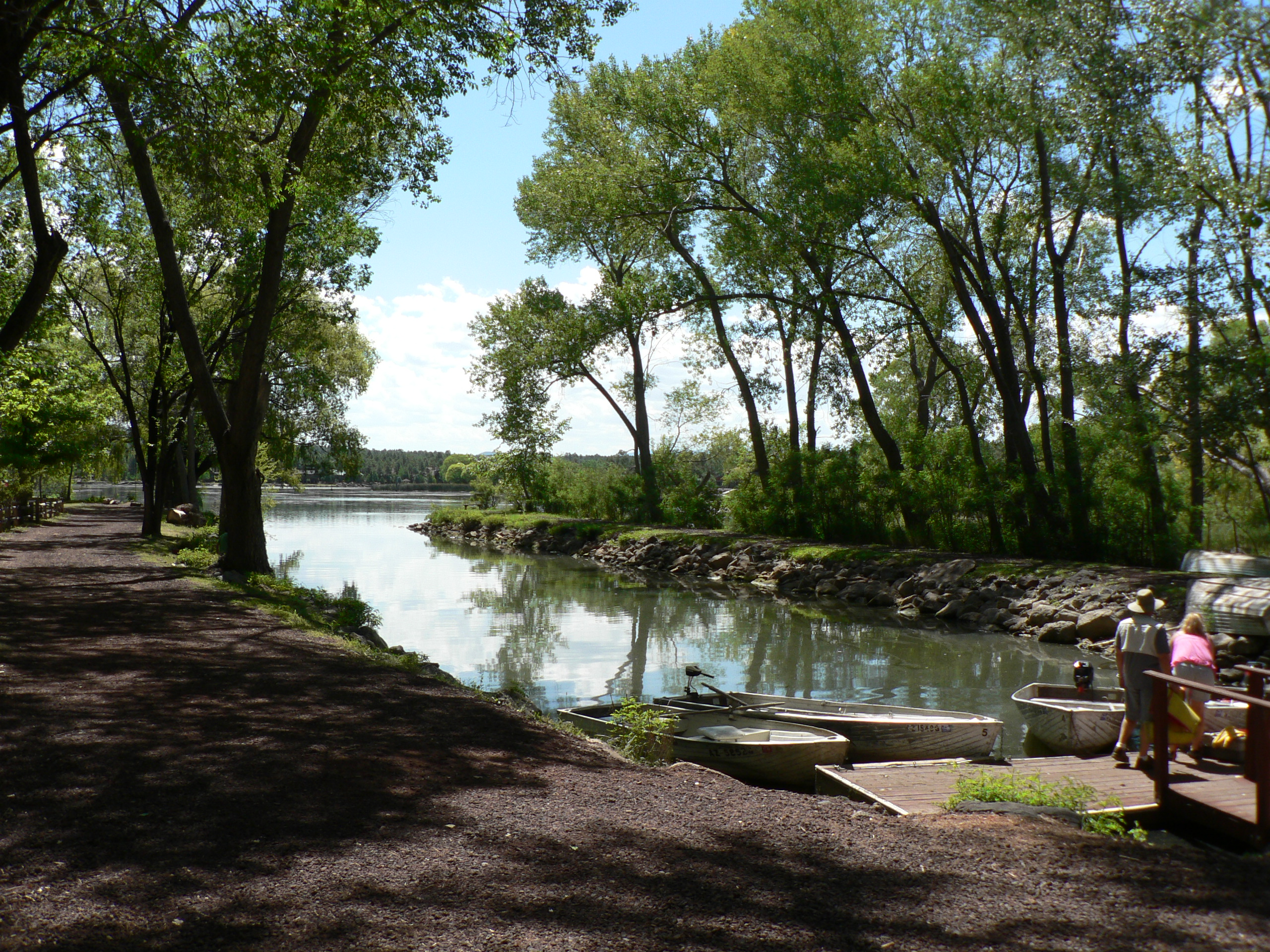 Lake side photo