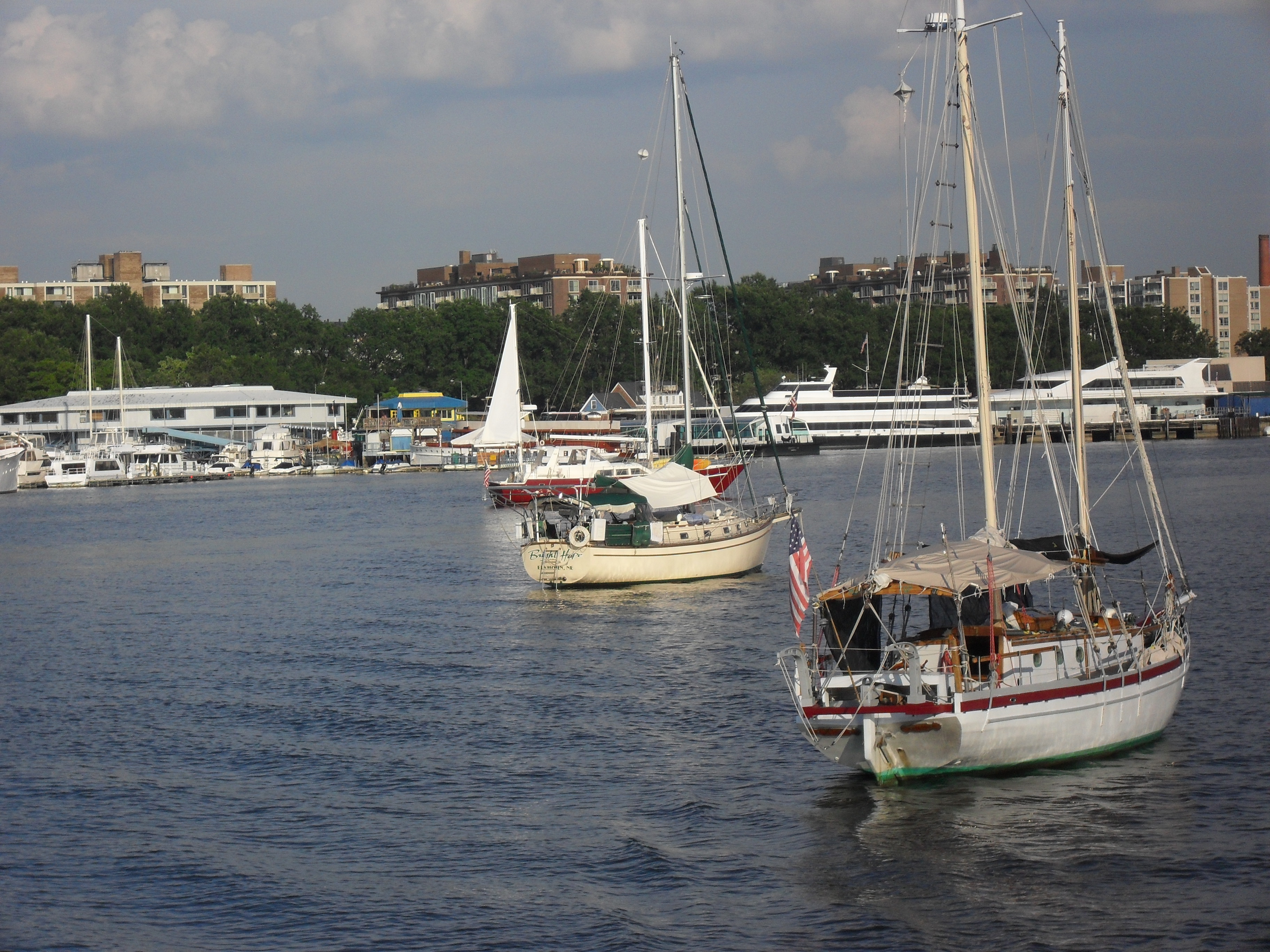 Lake view, Baltimore, Beautiful, Boats, Lake, HQ Photo