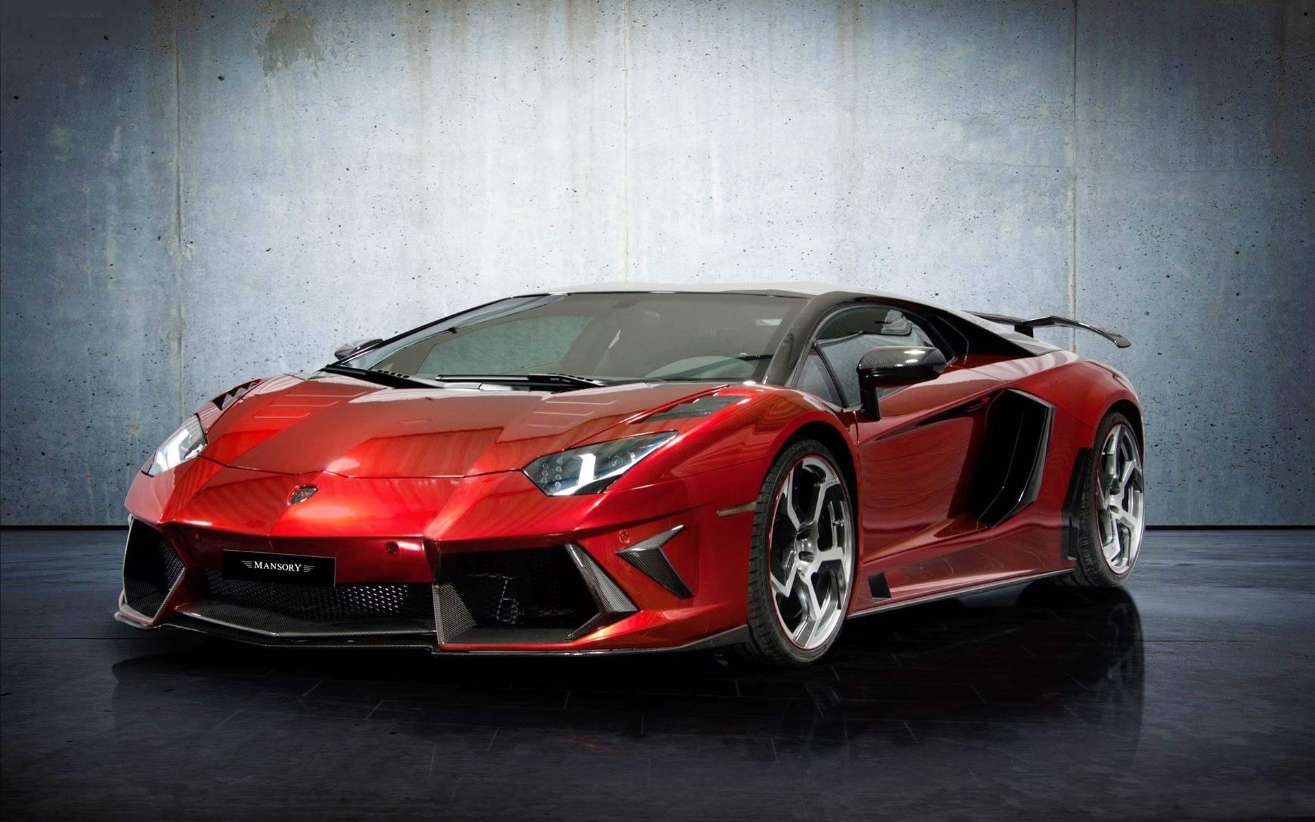 Lamborghini Aventador Red Sportive Car - HD Wallpapers - Free ...