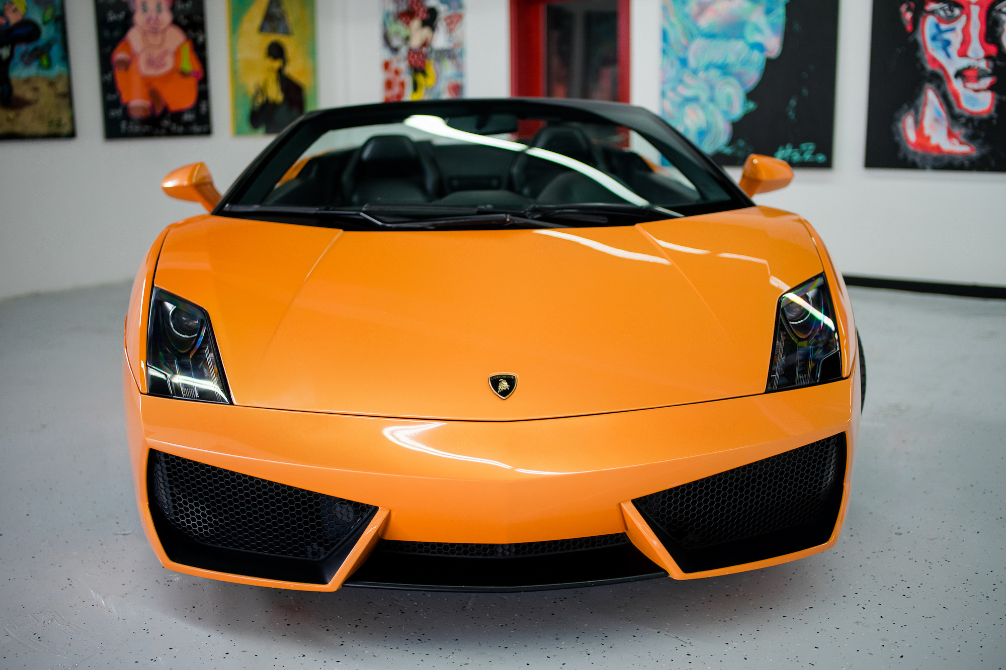 Lamborghini Gallardo Spyder Orange | Miami Exotics | Exotic Car Rentals