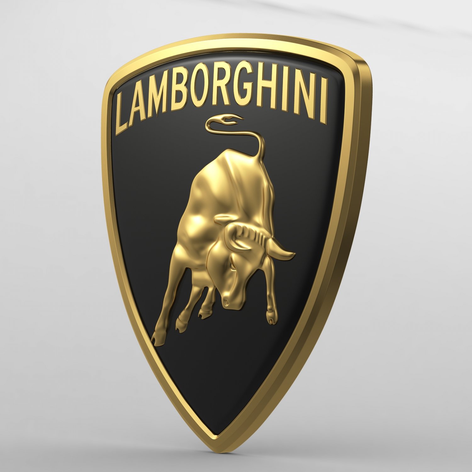 Lamborghini logo 2 3D Model in Parts of auto 3DExport