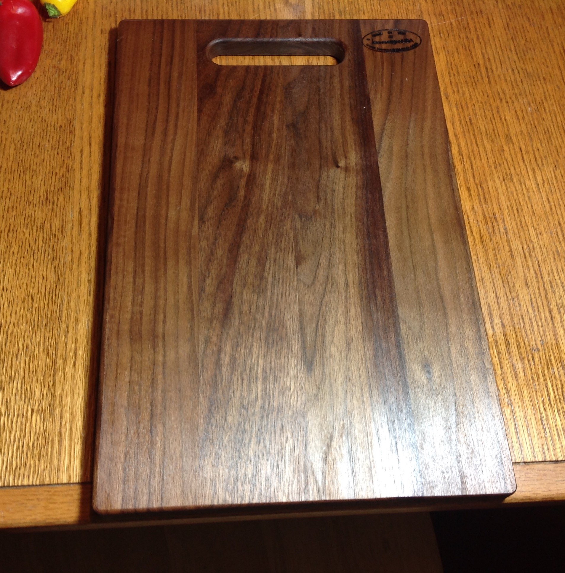Walnut Cutting Boards -- Natural Laminated Hard Wood -- Made in USA ...