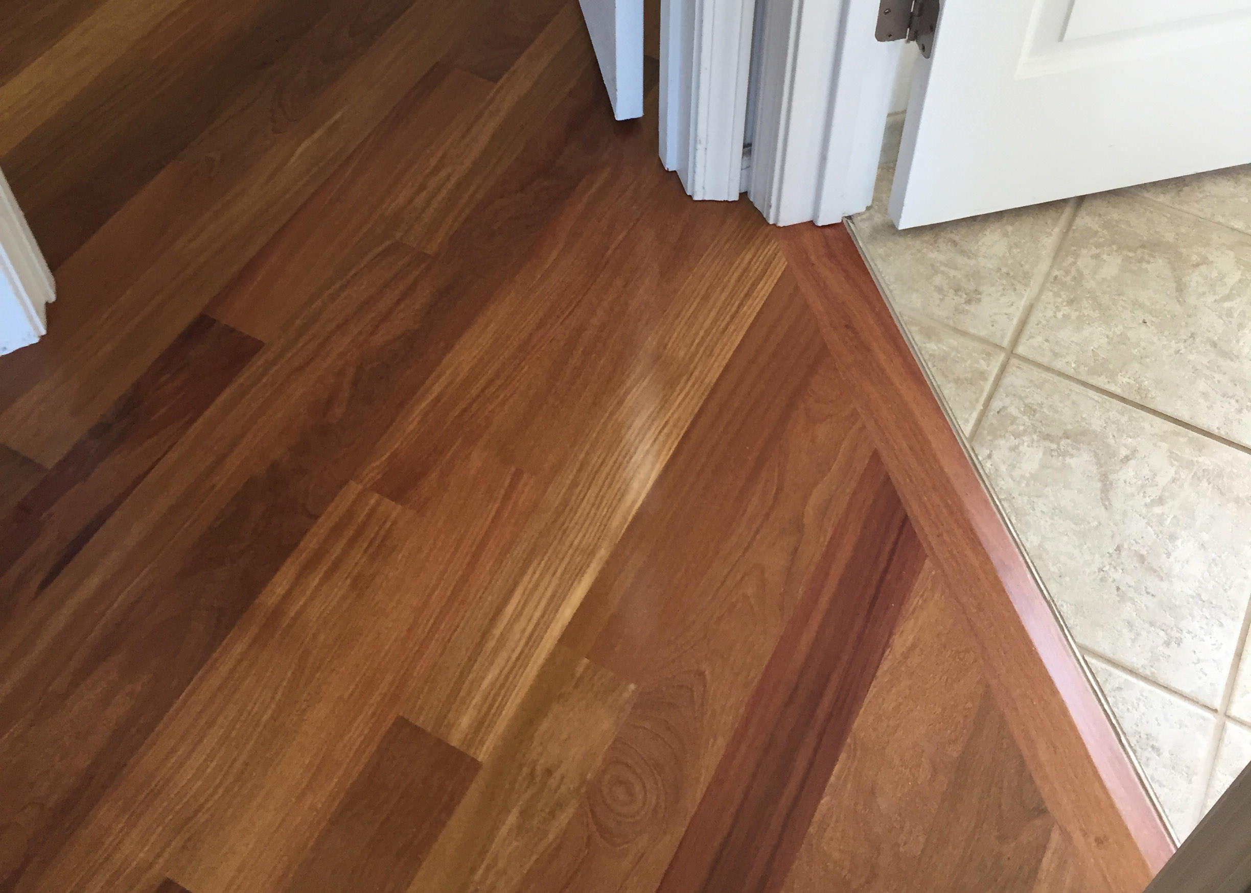 Transition Boards for Hardwood Floors That Laminate On Cement