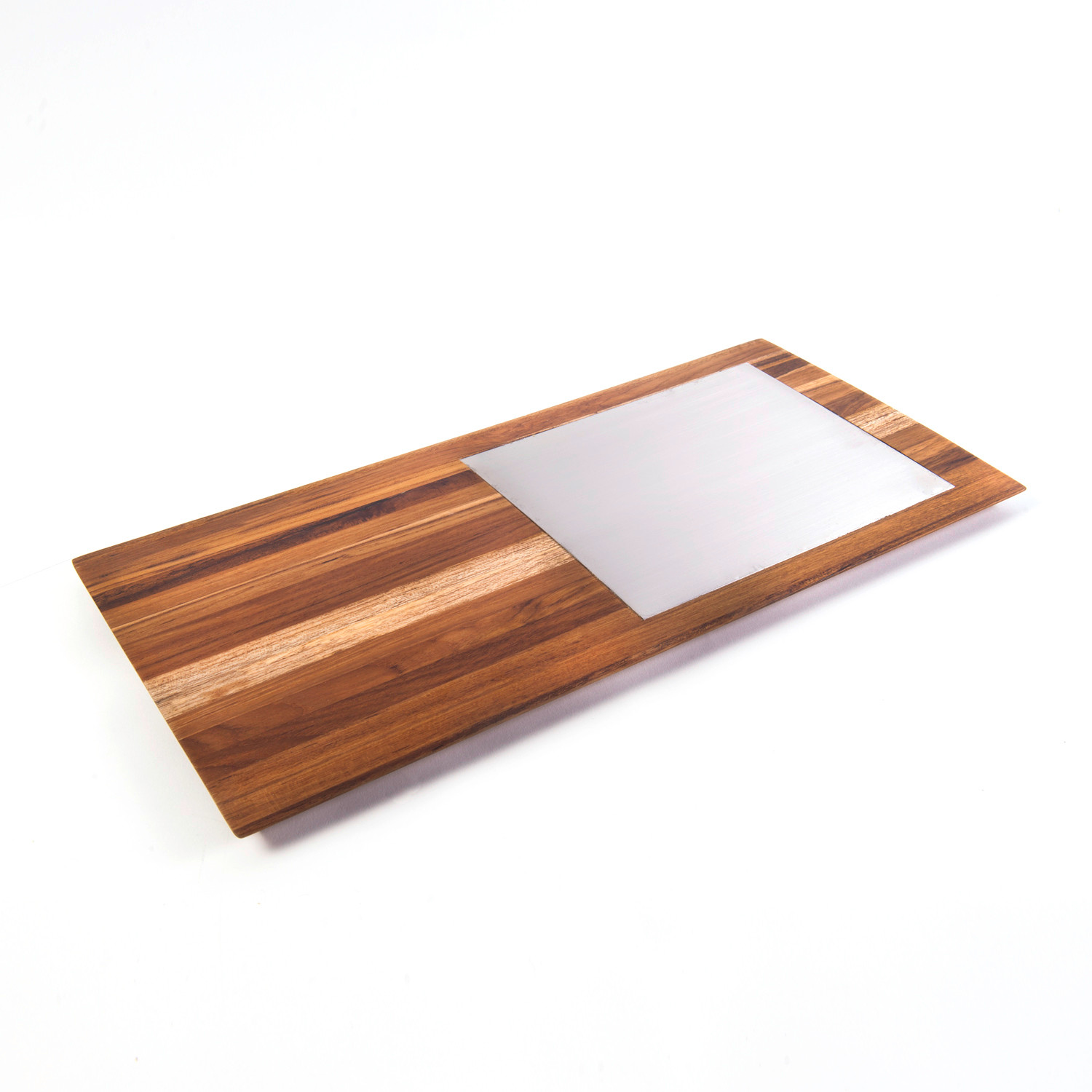 Laminated Teak Wood Cheese Board (Inliad, Small) - Bahari - Touch of ...
