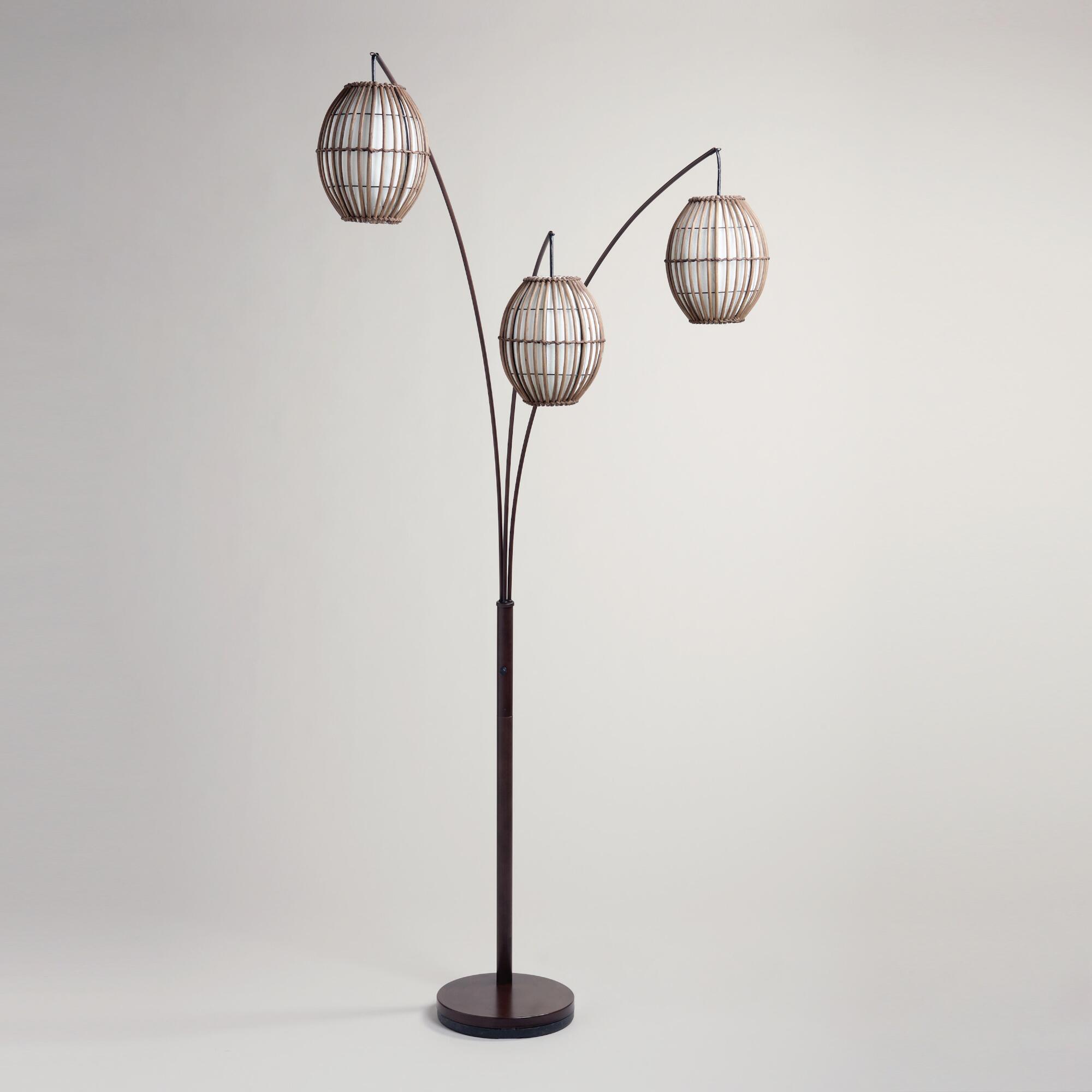 Tiki Arc Spheres Floor Lamp | World Market