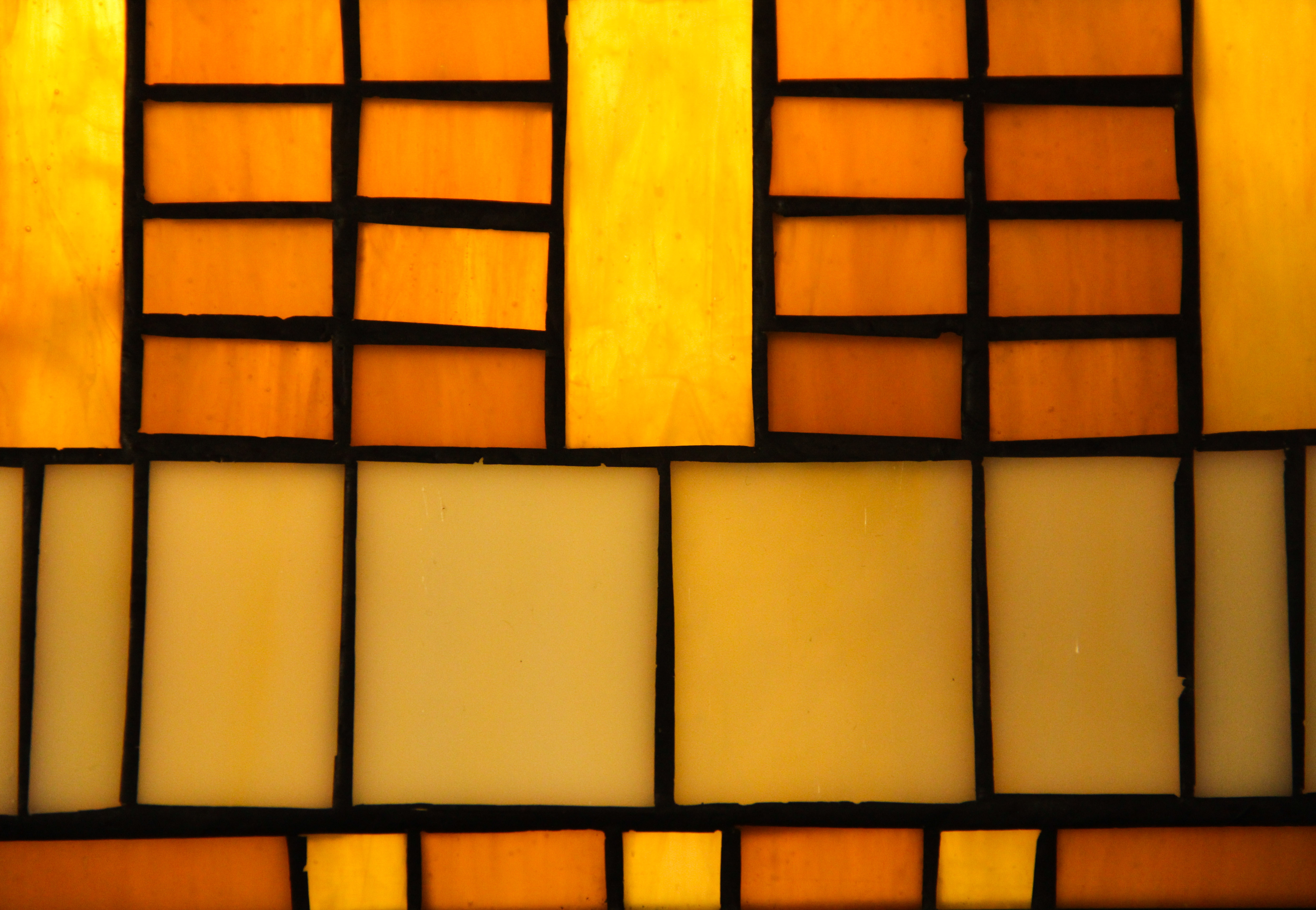 Glass Texture stained lamp window amber yellow glowing section ...