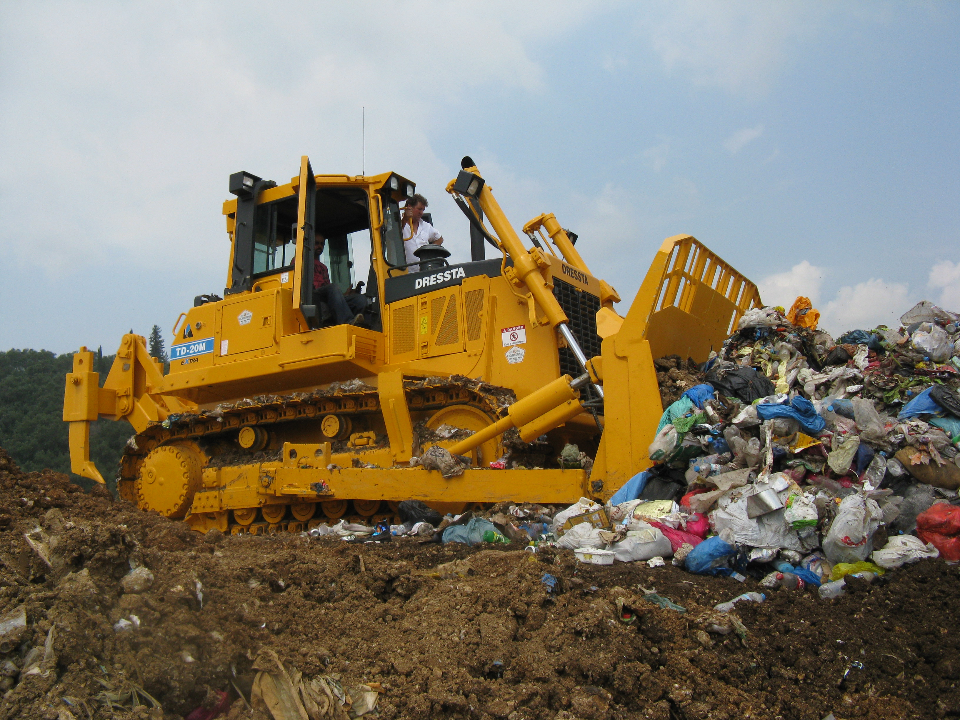 Landfill equipment photo