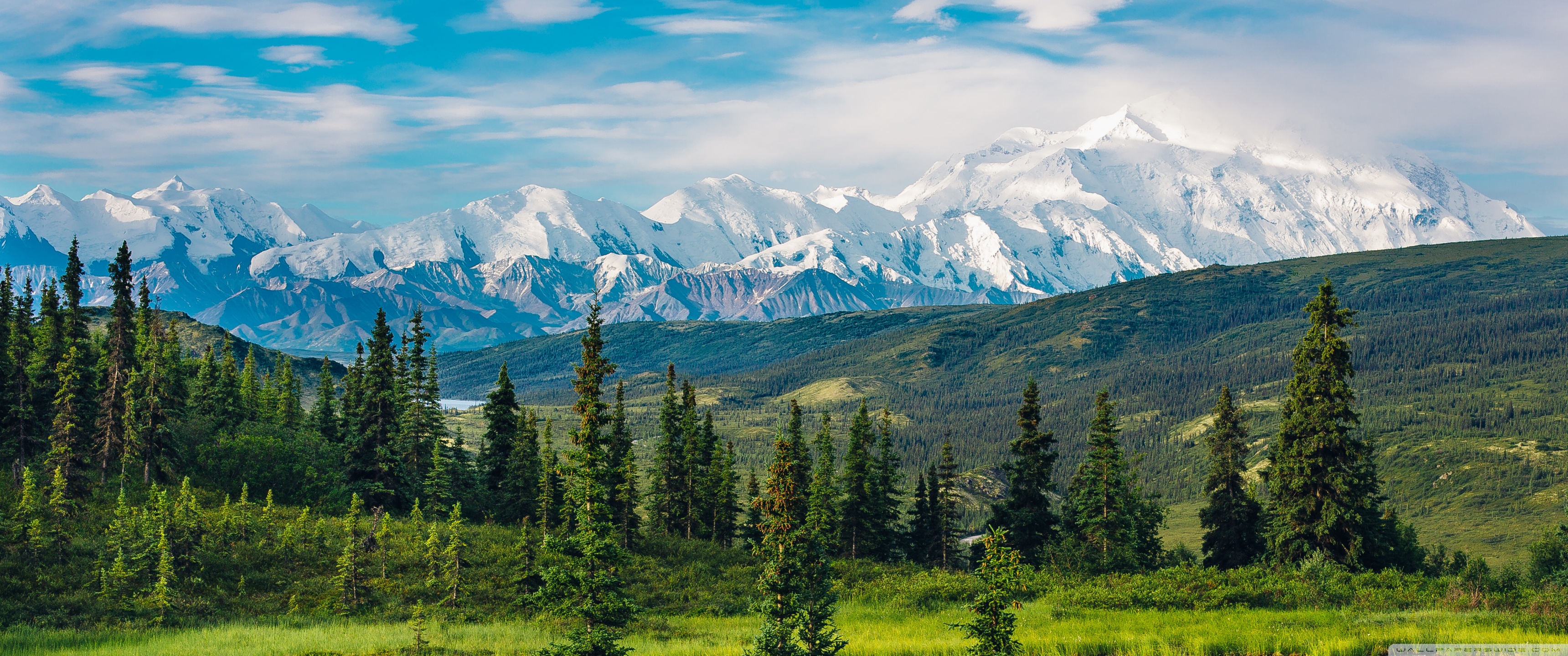 Alaska Range, Beautiful Mountain Landscape ❤ 4K HD Desktop ...