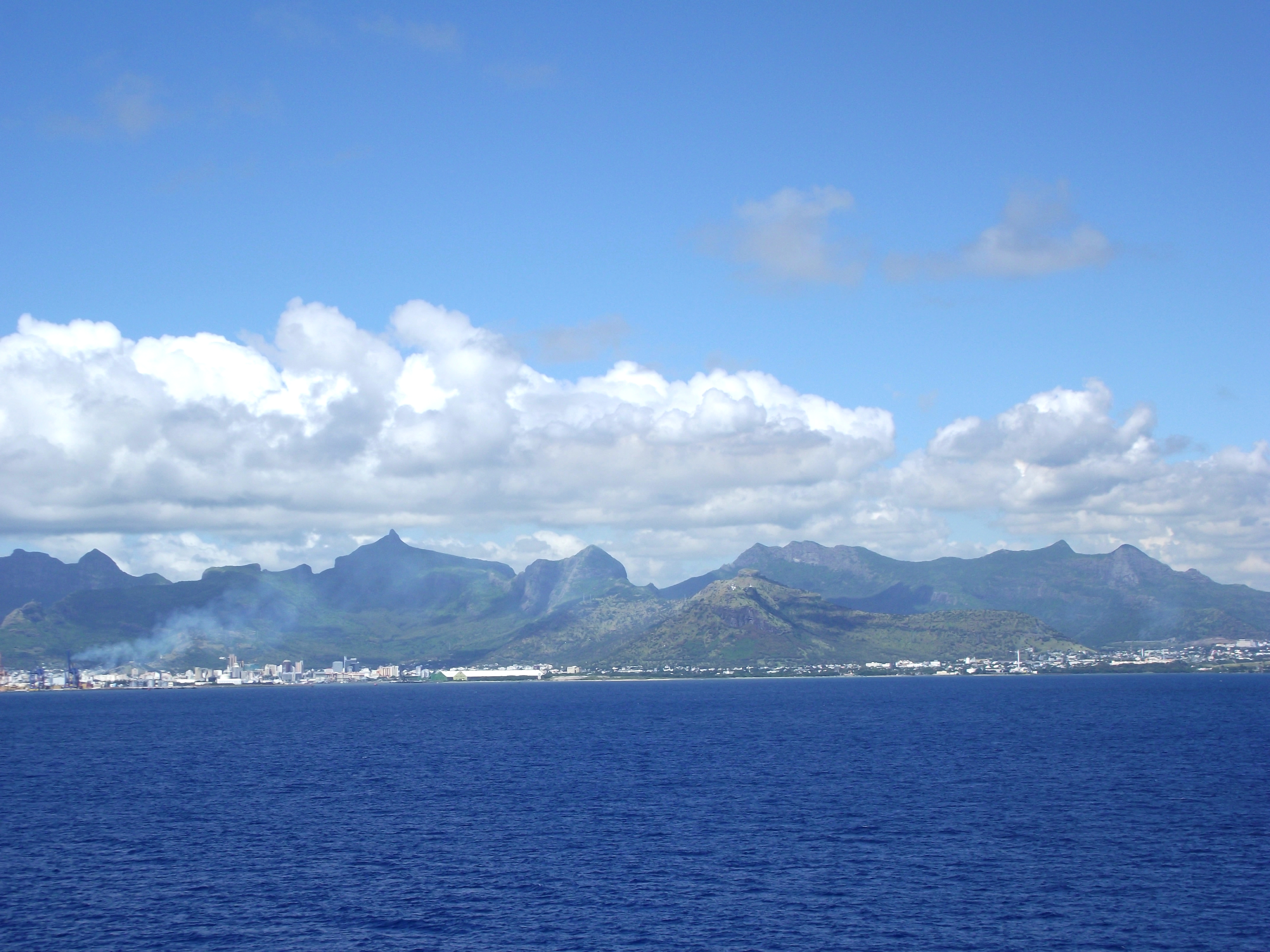 Landscape of mauritius photo