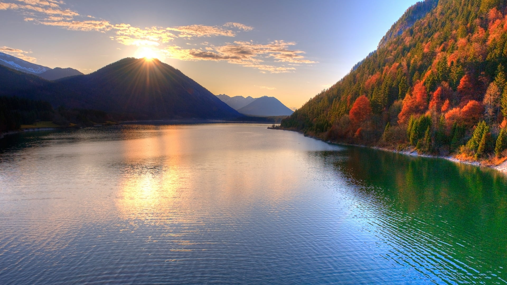 Landscape photography of mountain near body of water during daytime ...