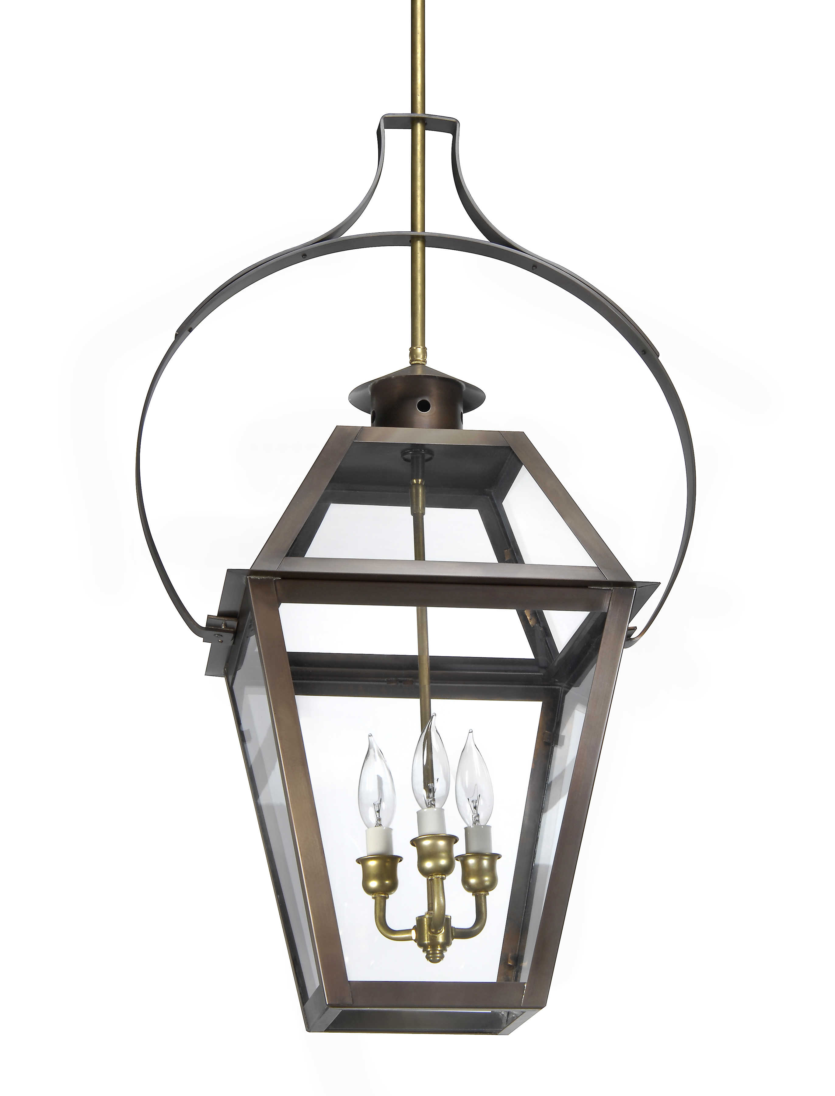 Charleston Collection | CH-23 Hanging Yoke Light– Lantern & Scroll