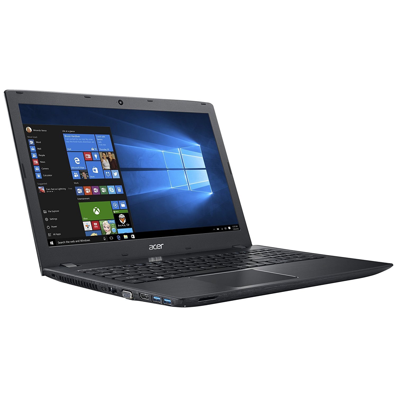 Amazon.com: Acer Aspire E 15.6-inch HD (1366x768) Laptop PC, AMD A9 ...