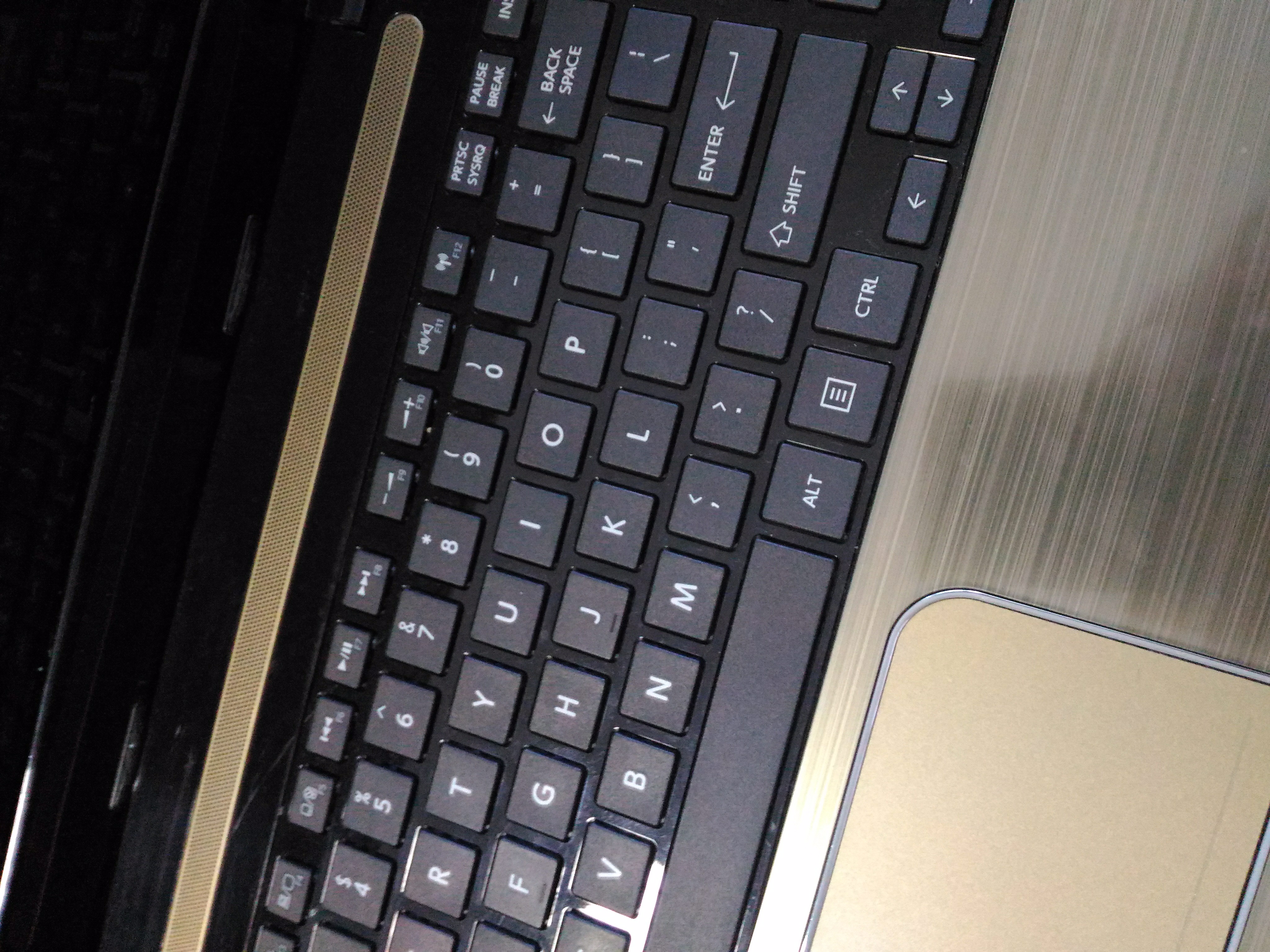 Laptop keyboard photo
