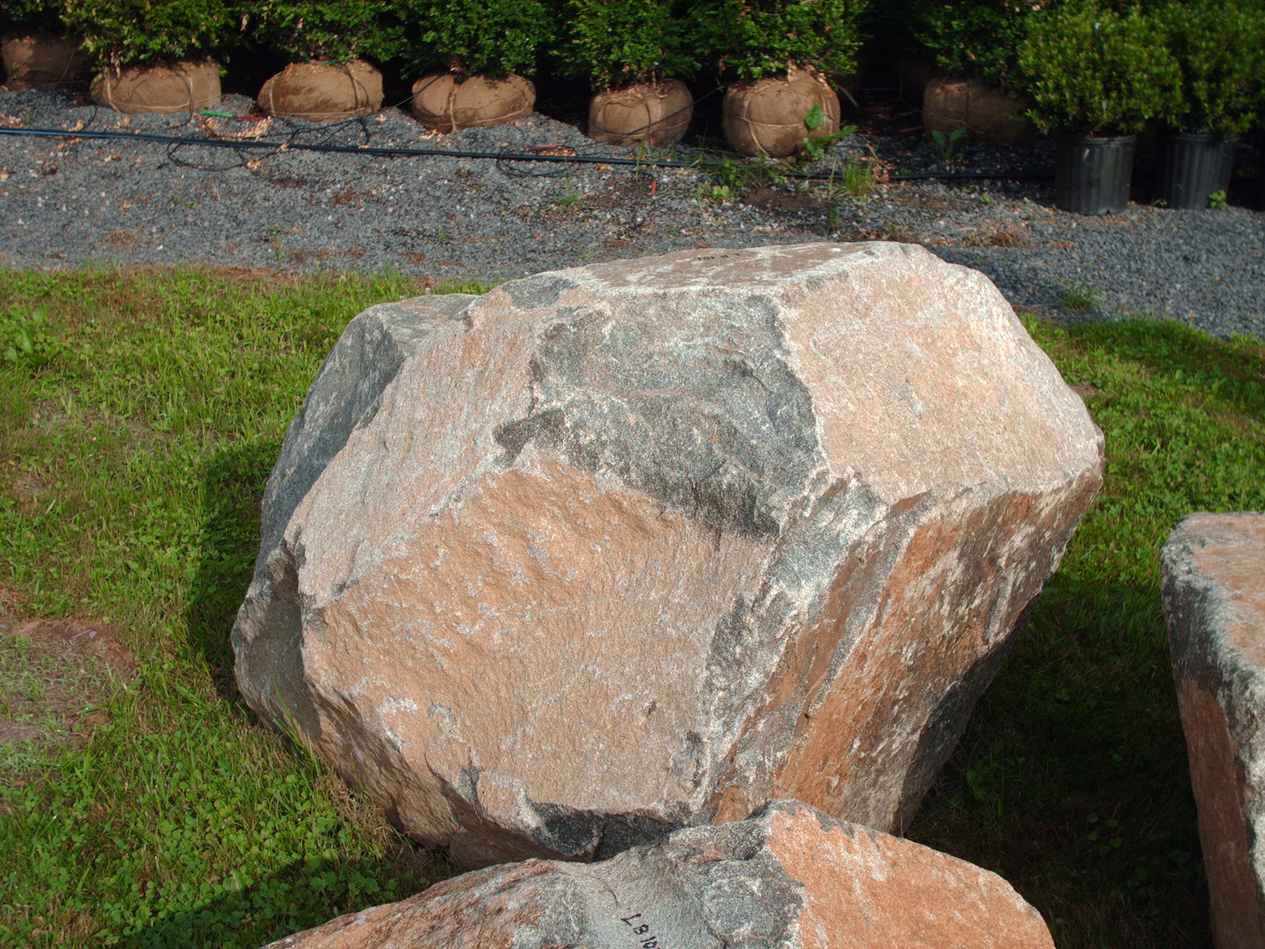 Large landscape boulders — Paulele Beach House