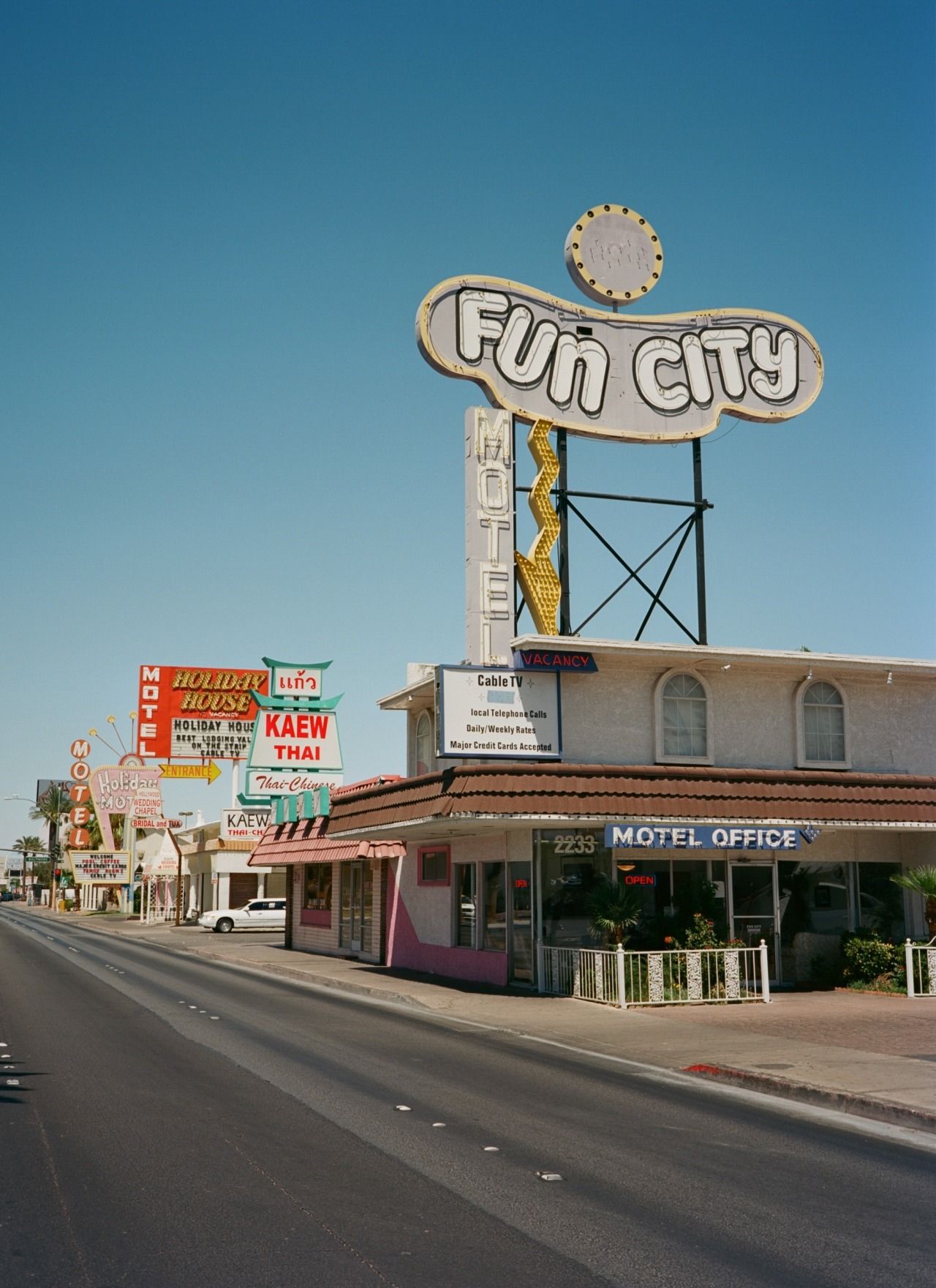 Fun City Motel in Las Vegas, formerly the Glenn Vegas Motel. It was ...
