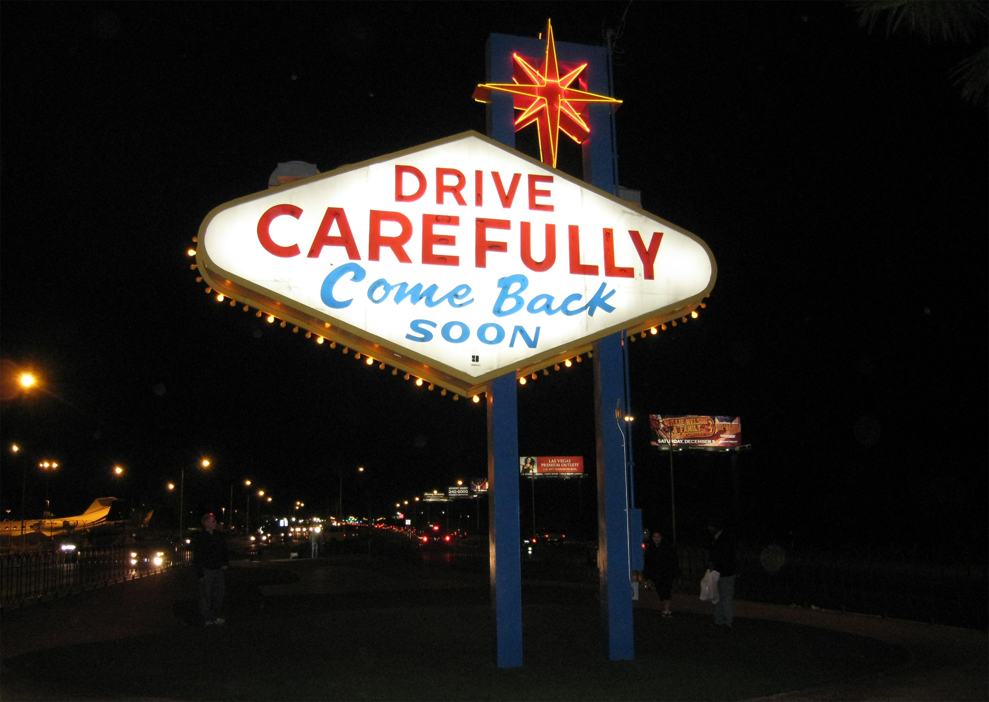 Vegas signs photo