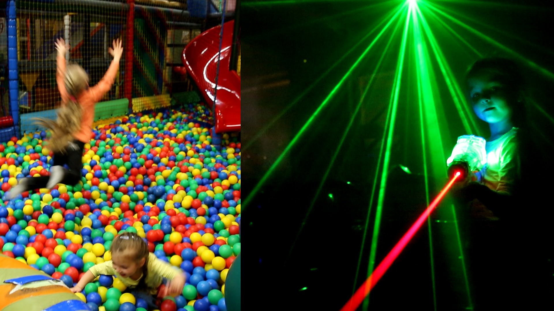 Indoor Playground Fun - Laser Tag Guns - Sammie's 5th Birthday Party ...