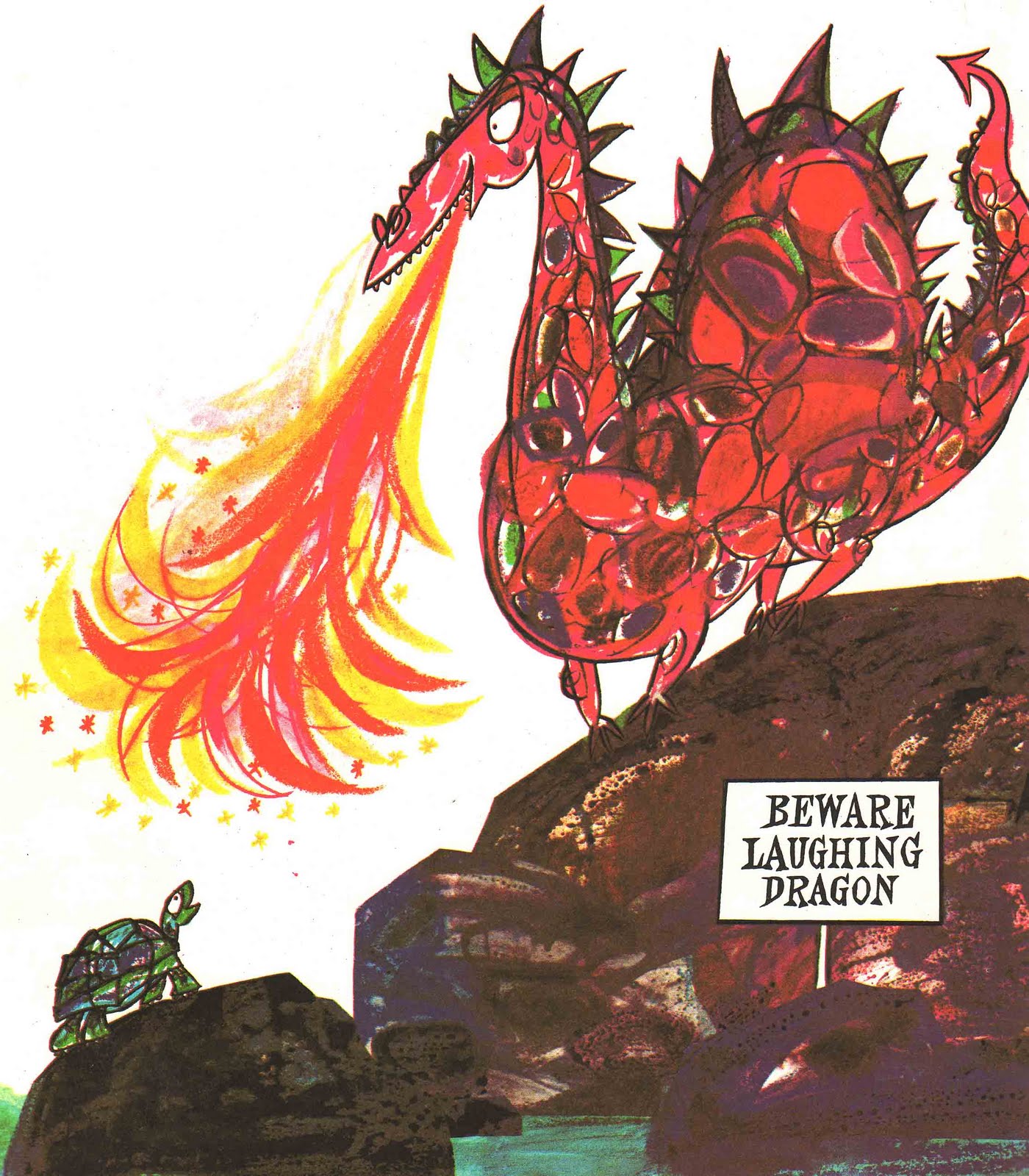 Vintage Kids' Books My Kid Loves: The Laughing Dragon