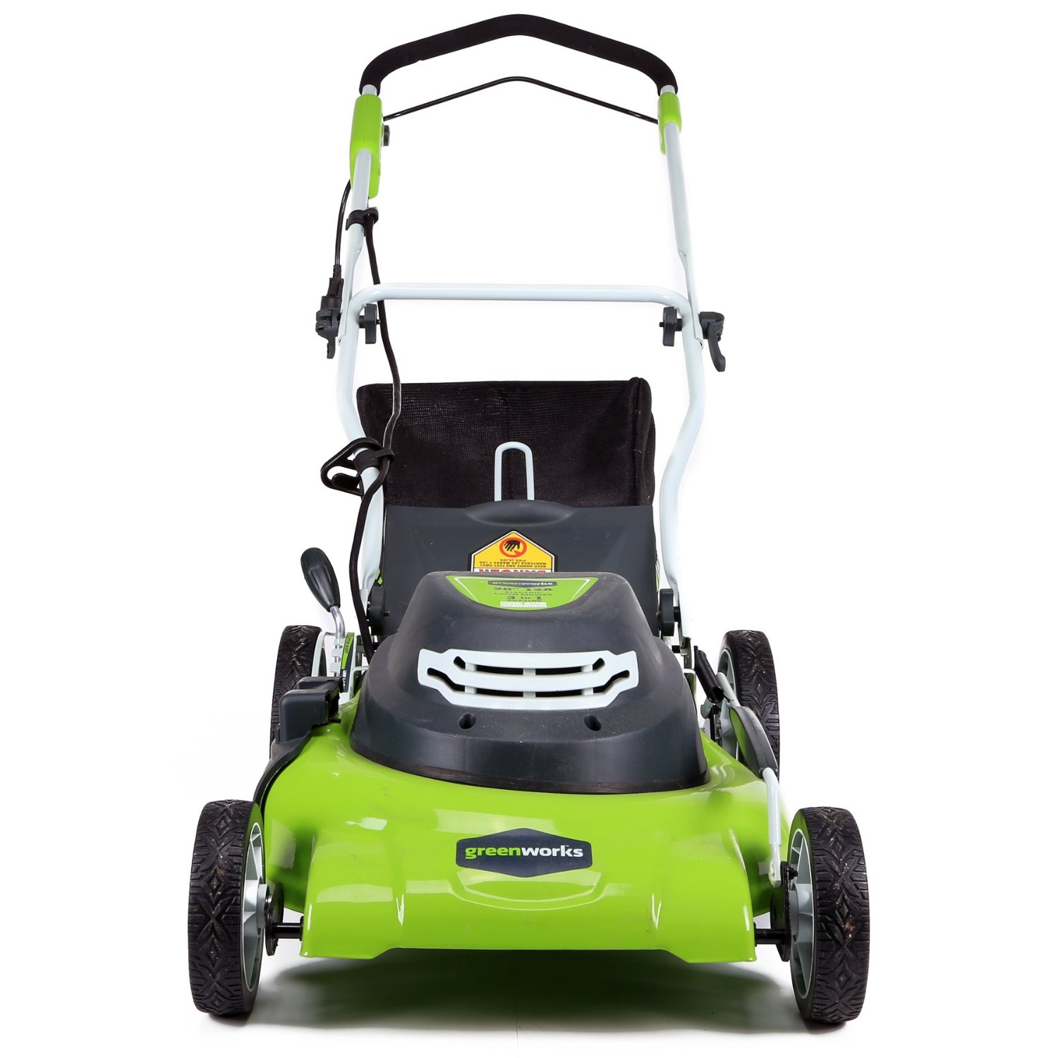Greenworks 25022 12 Amp 20 3-In-1 Electric Lawn Mower Review ...