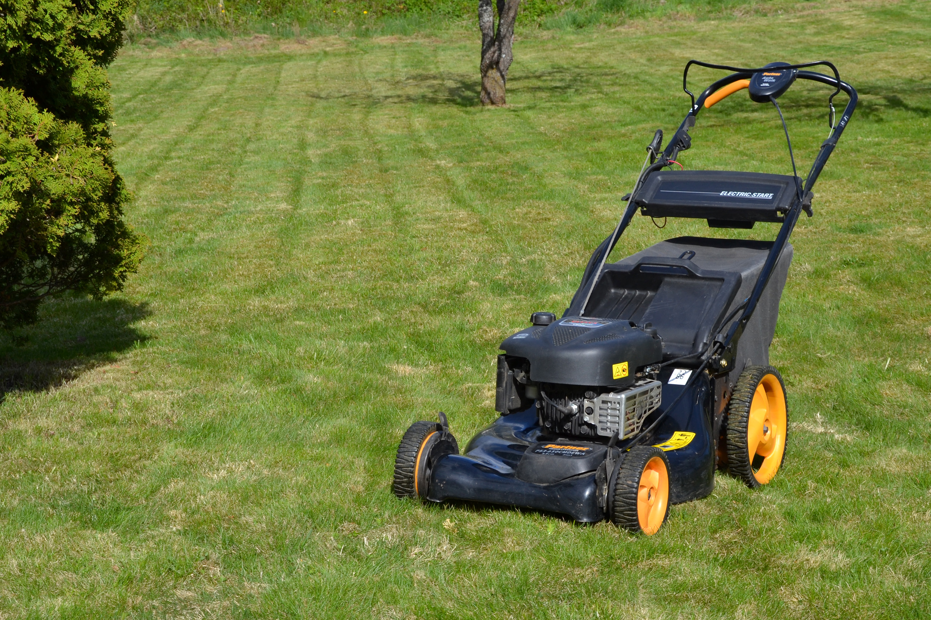 Lawn mower, Agricultural, Push, Machinery, Maintain, HQ Photo