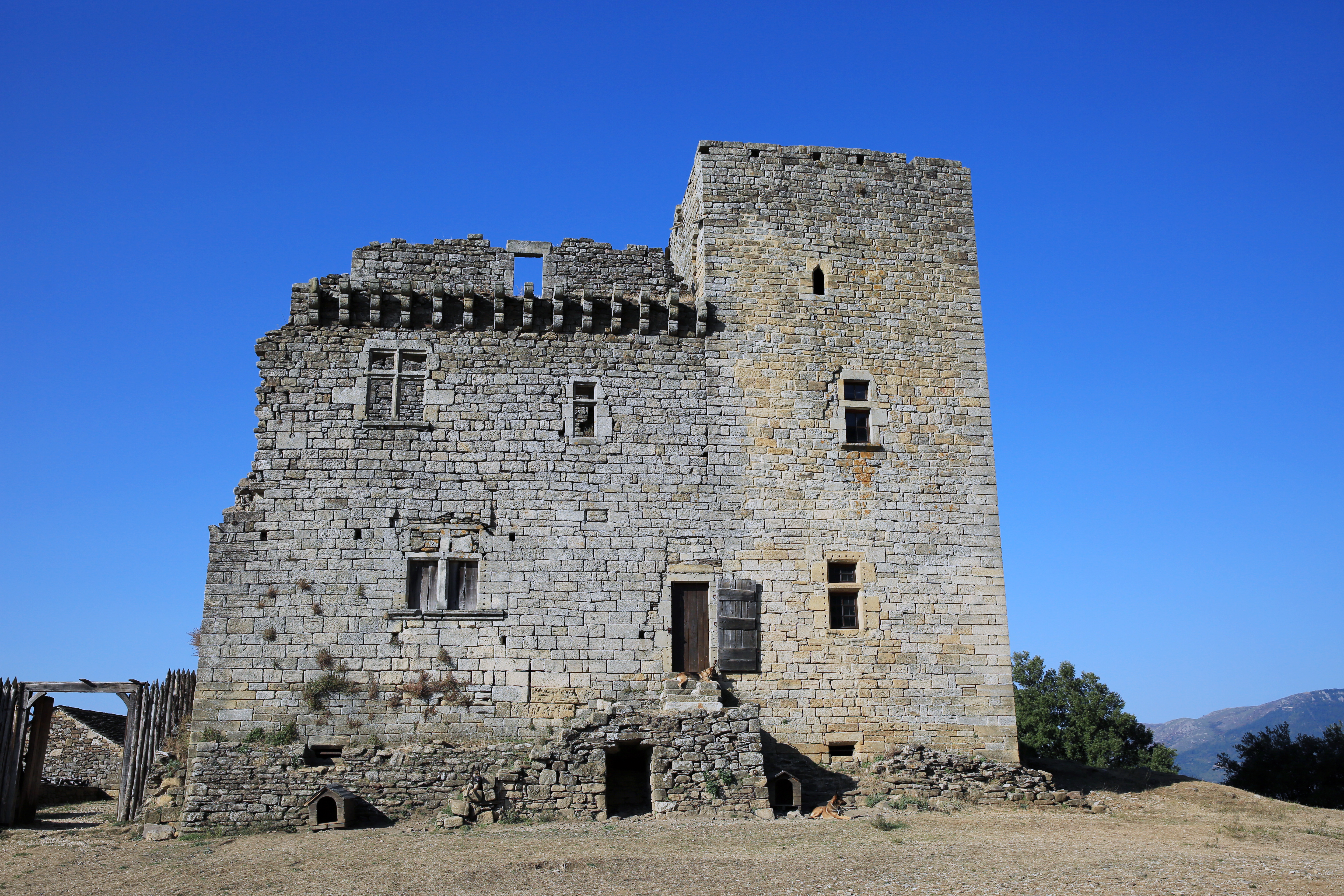 Le château d'aujac photo