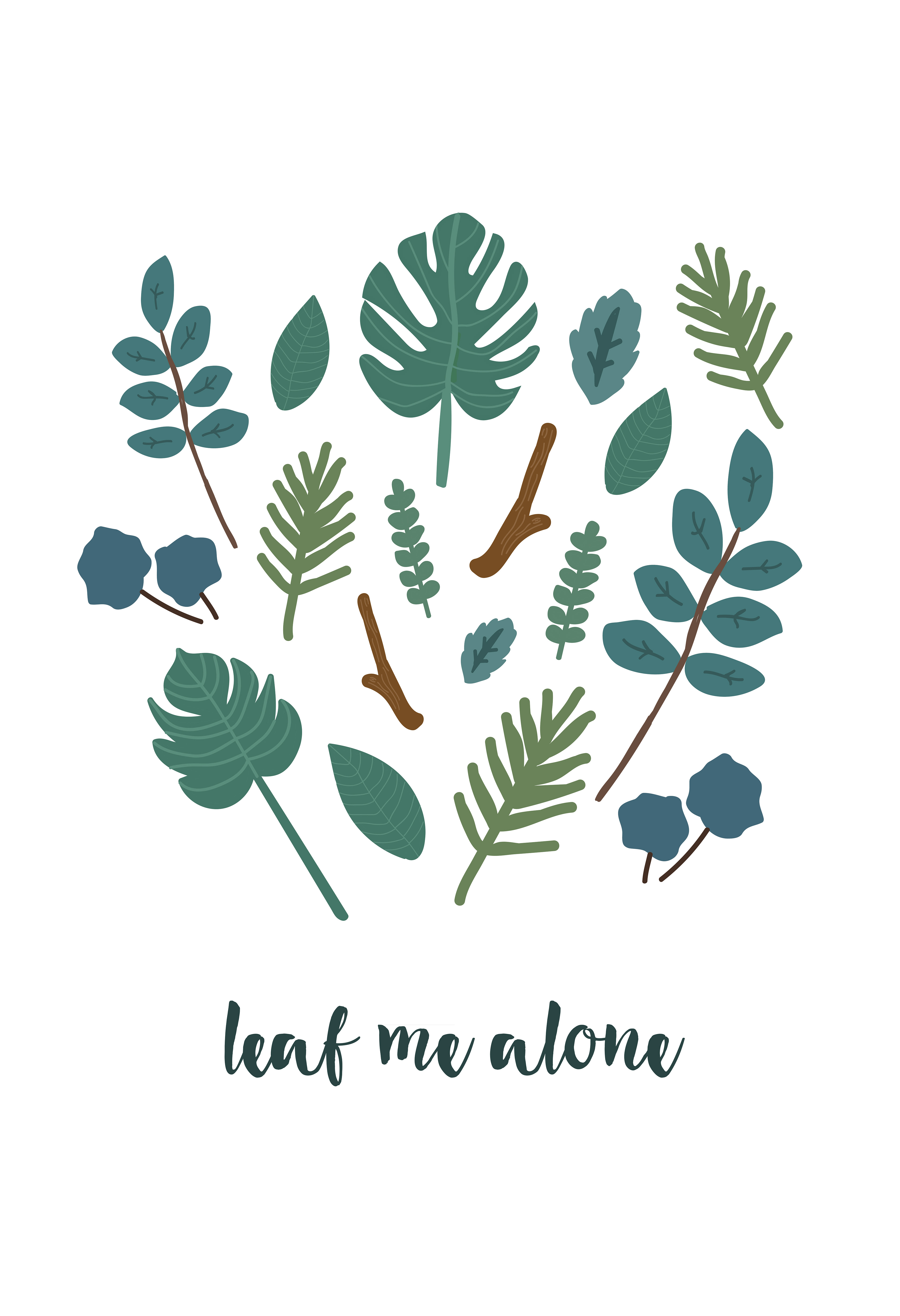 Kate Bennett Design Portfolio - Leaf me alone