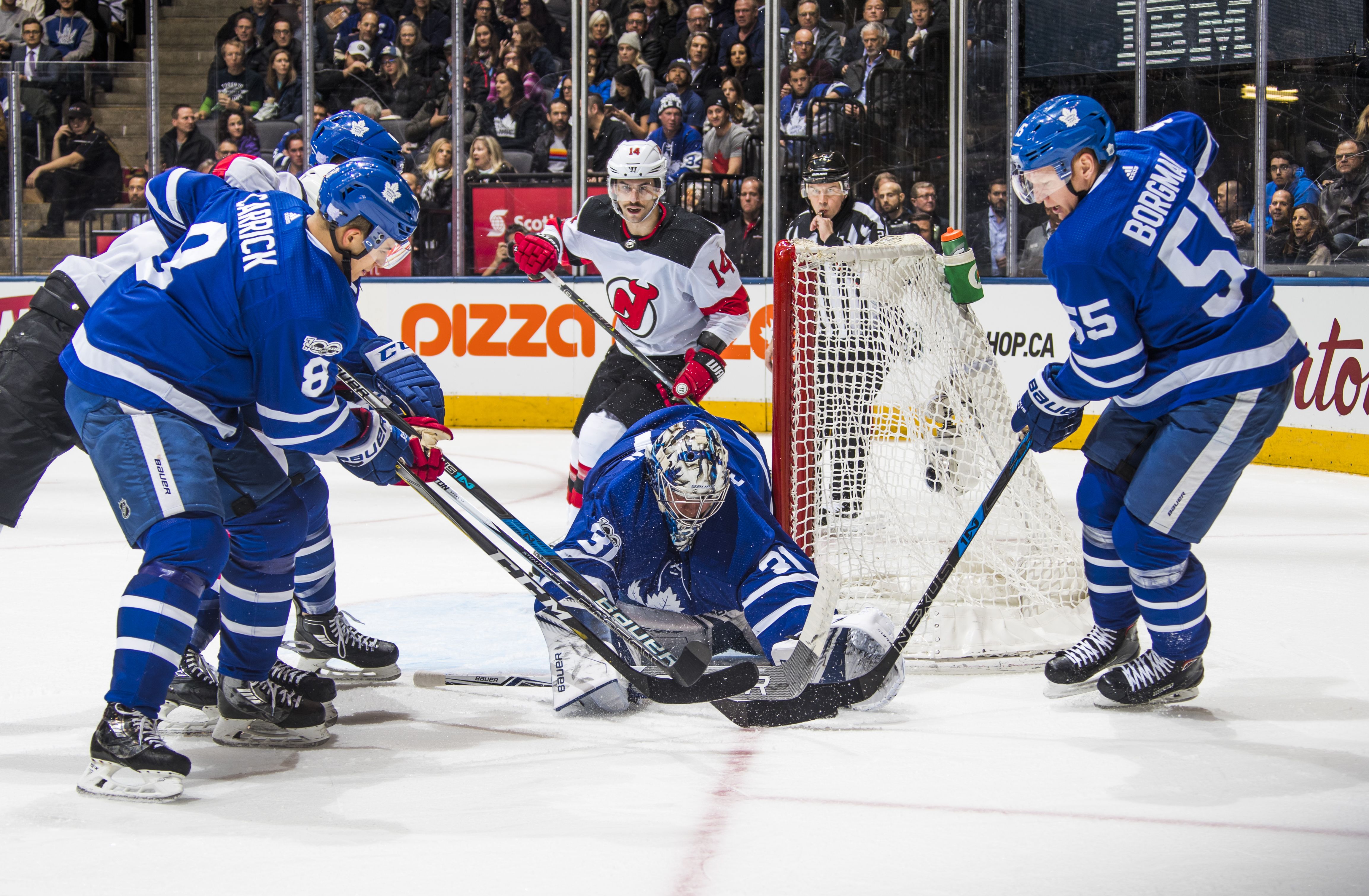 Why has the Toronto Maple Leafs' offense dried up of late?