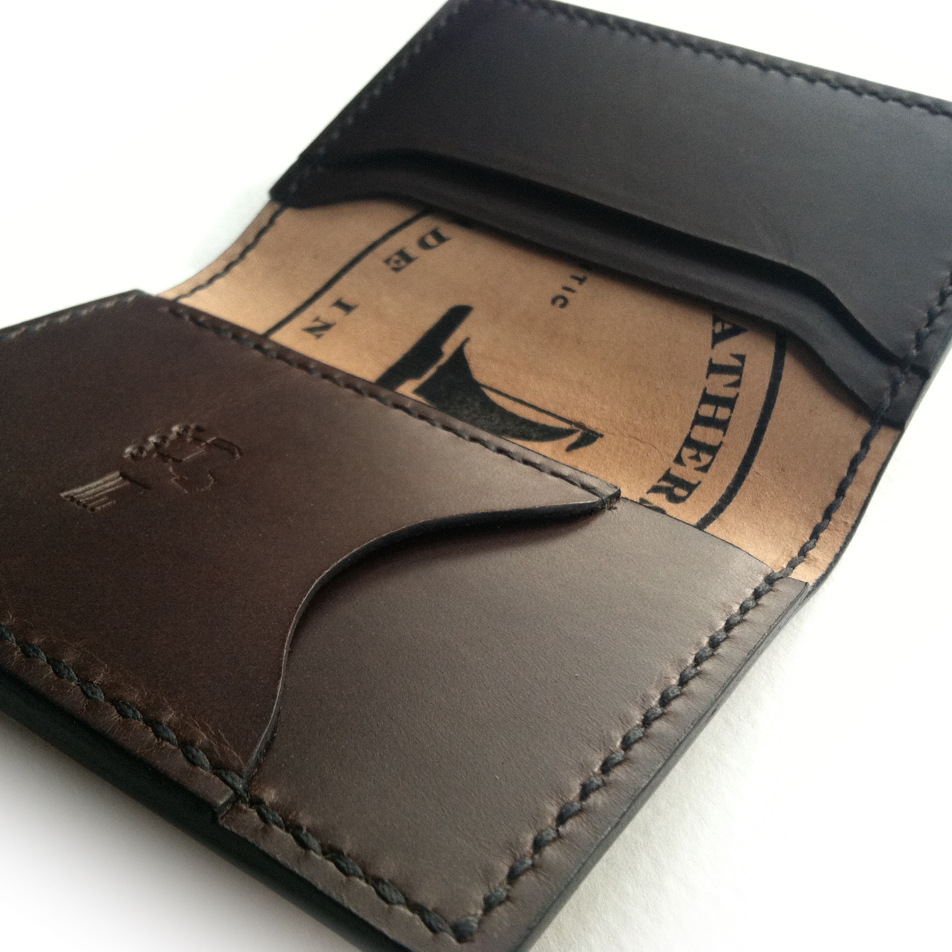 Men's Leather Pocket Wallet | J Michael Leathersmith