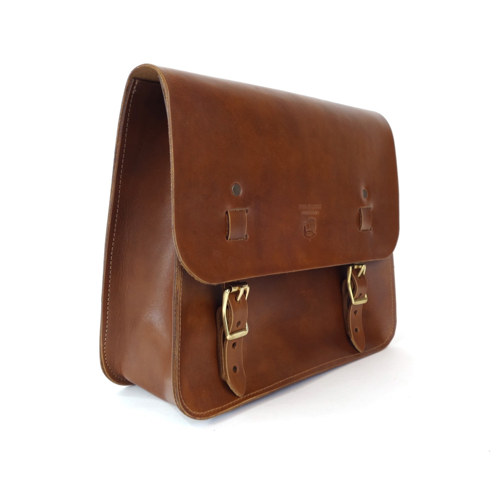 Leather Saddle Bag - Walnut - Red Clouds Collective - Made in the USA