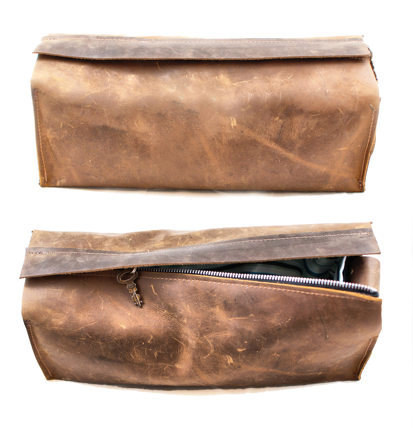 Men's Grooming Leather Toiletry Bag - Personalized Dopp Kit, Shaving ...