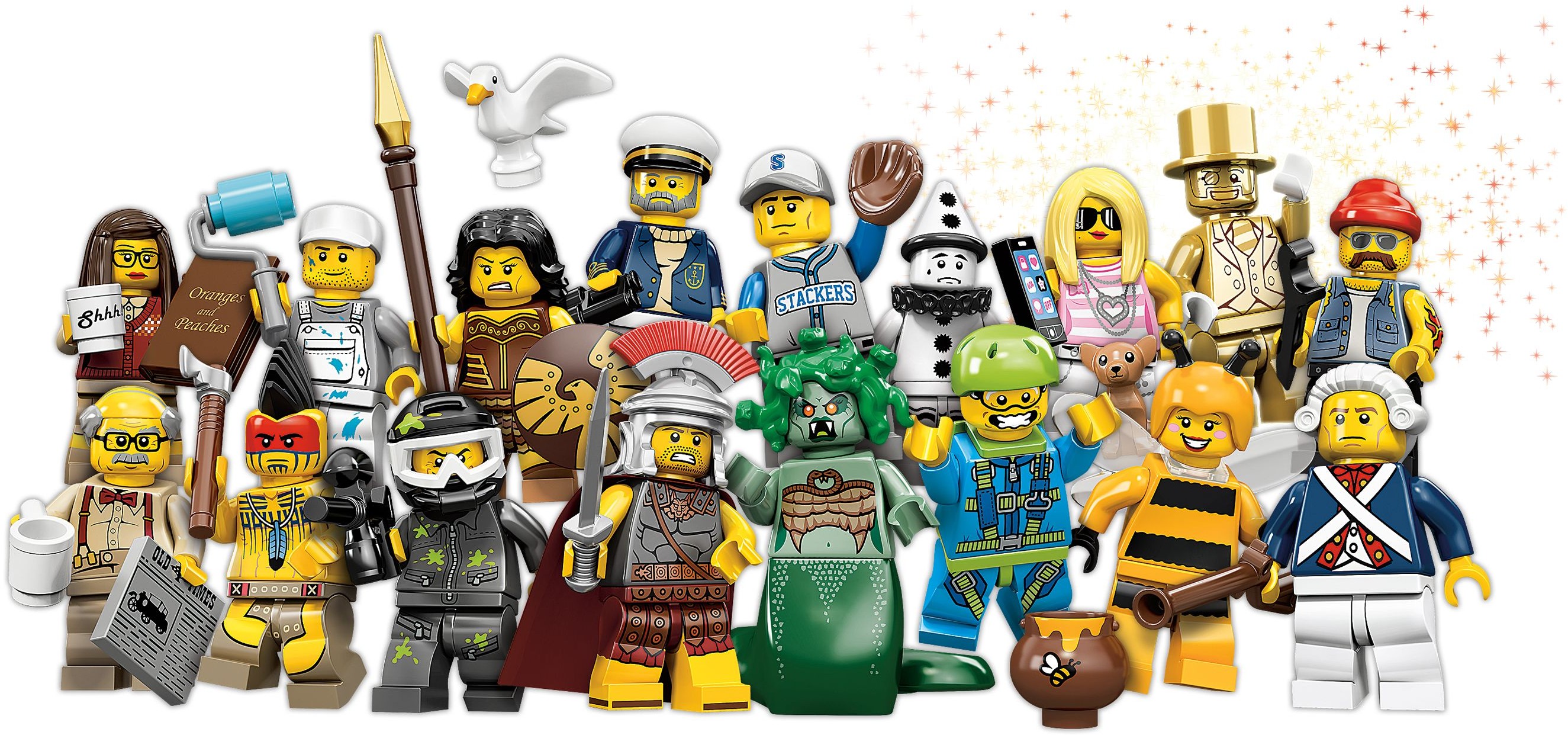 Thirty of the Coolest LEGO Mini Figures