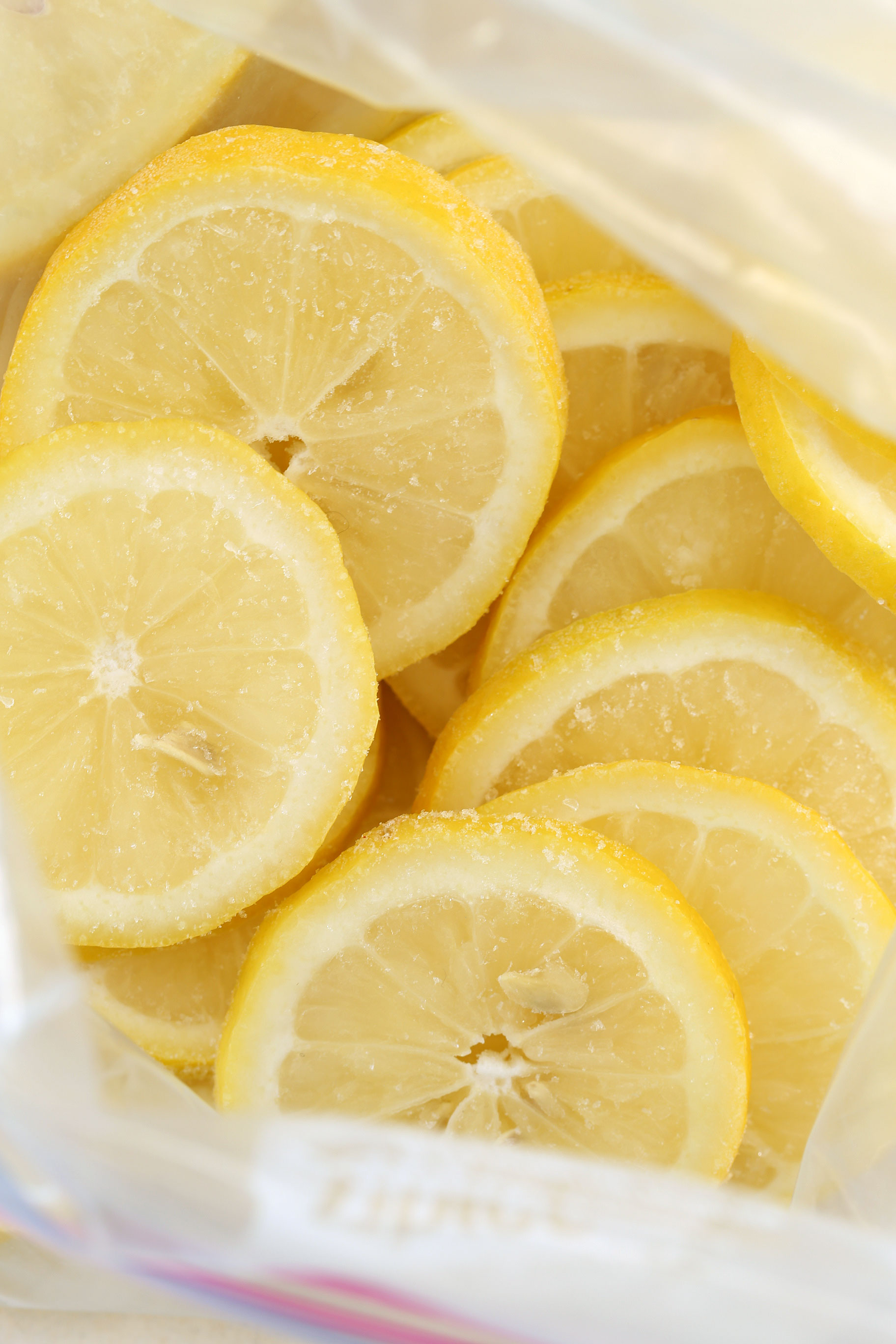 Alkalizing Frozen Lemon Slices - The Harvest Kitchen