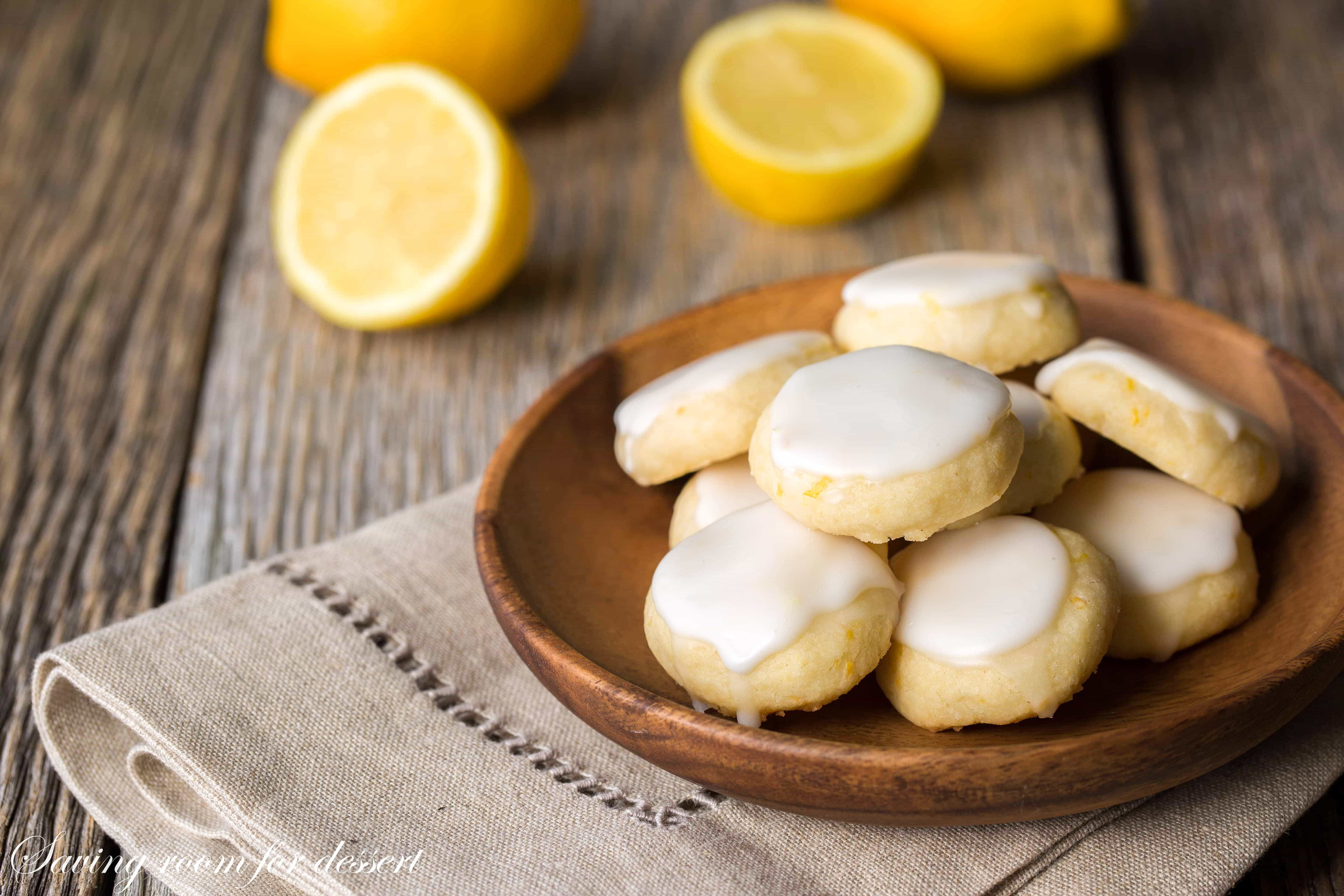 Lemon Meltaways - Saving Room for Dessert