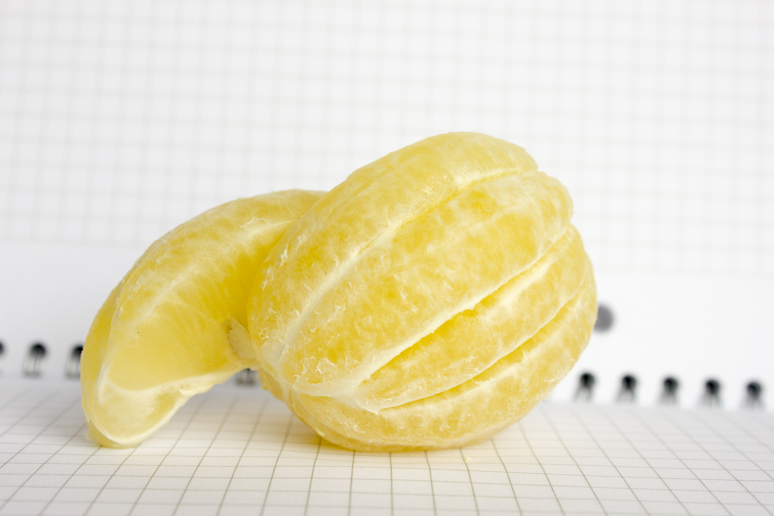 A carefully peeled lemon just today - Album on Imgur