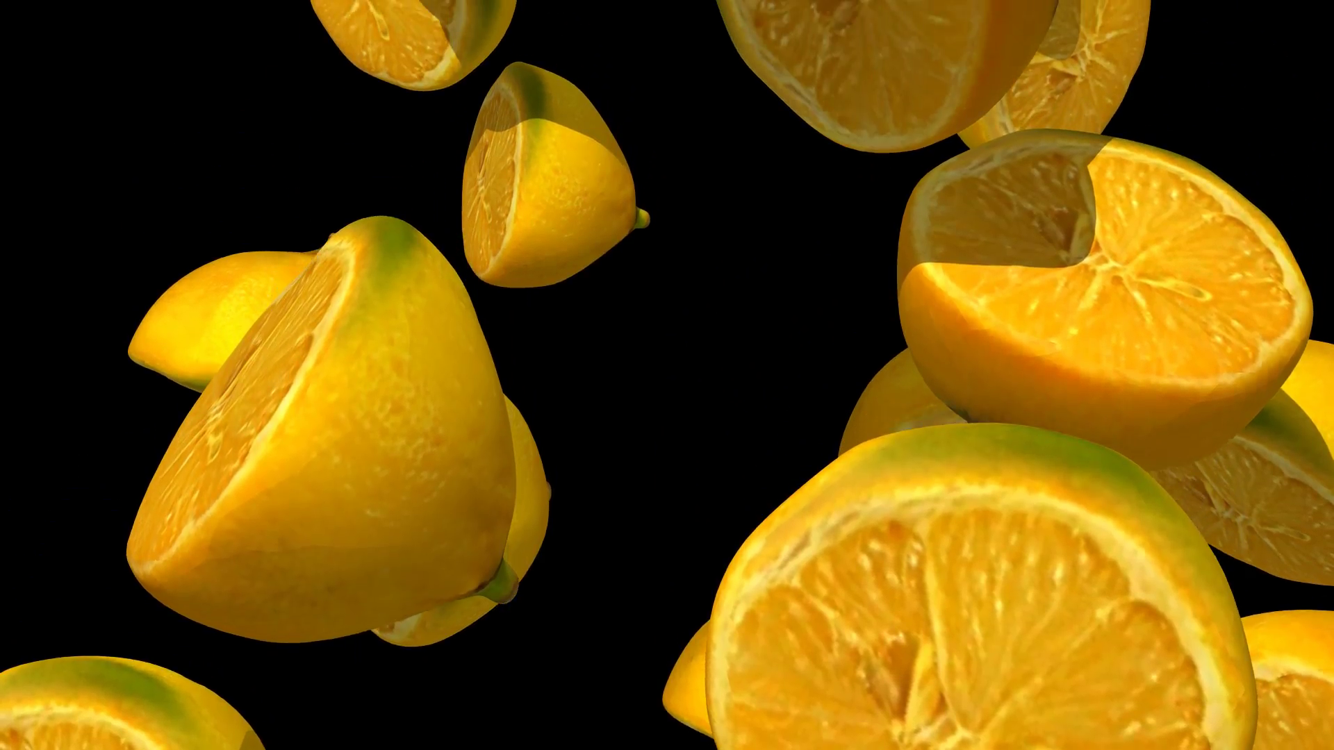 lemons lemon falling Motion Background - VideoBlocks