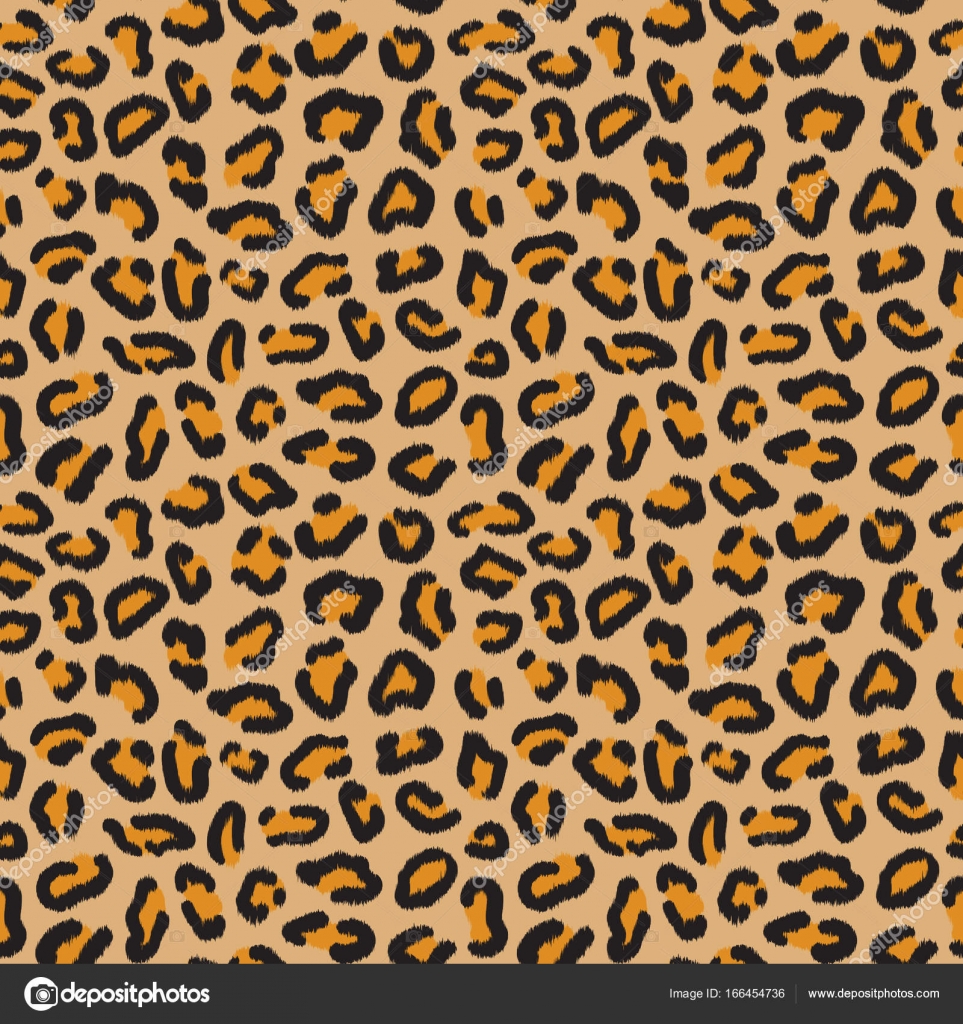 Leopard seamless pattern. Leopard spots. Fashion cheetah print ...