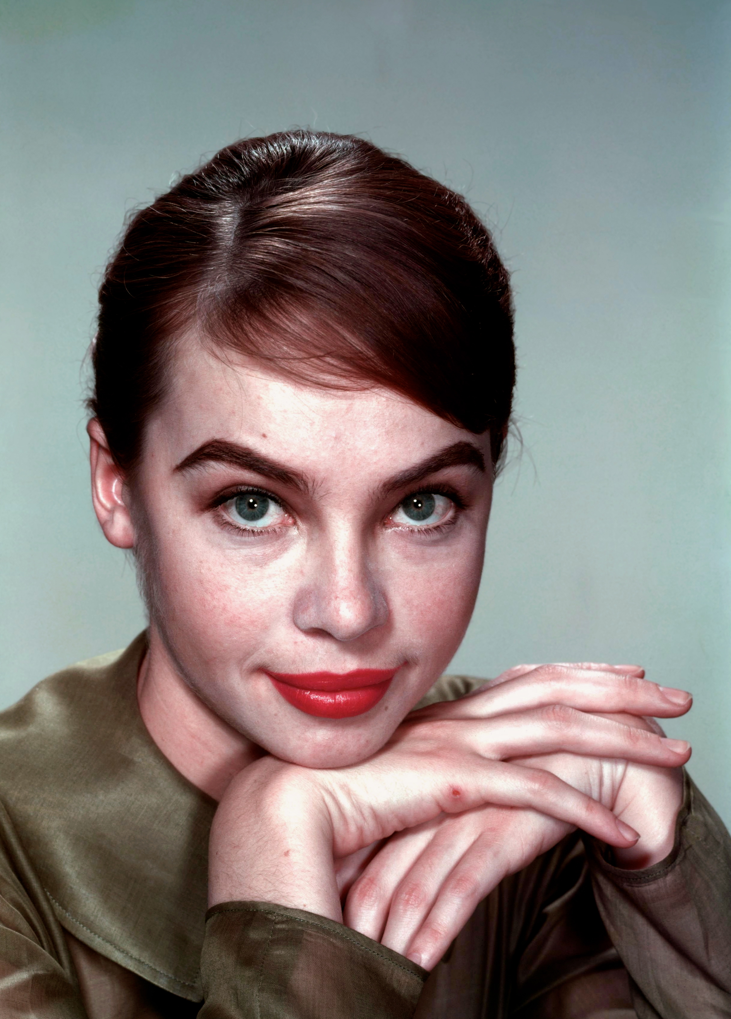 Leslie Caron with a gamine smile | BEGUILING HOLLYWOOD