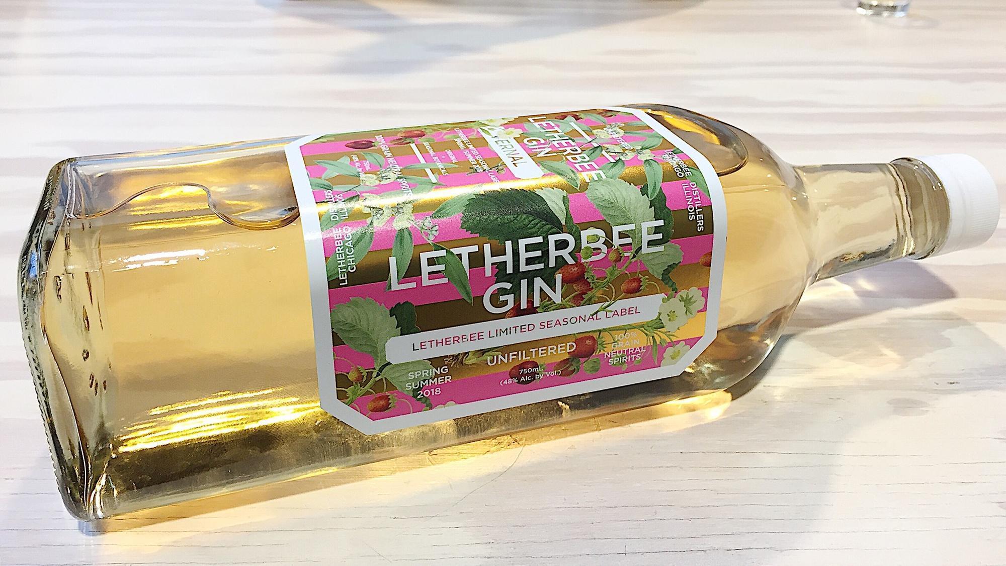 Letherbee Distillers releases surprising strawberry seasonal gin ...