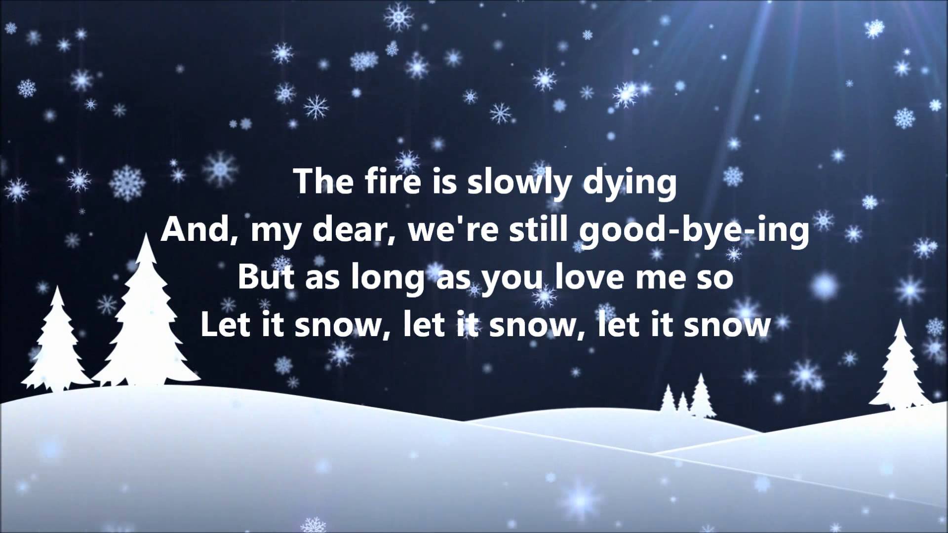 Dean Martin - Let It Snow (Lyrics) - YouTube