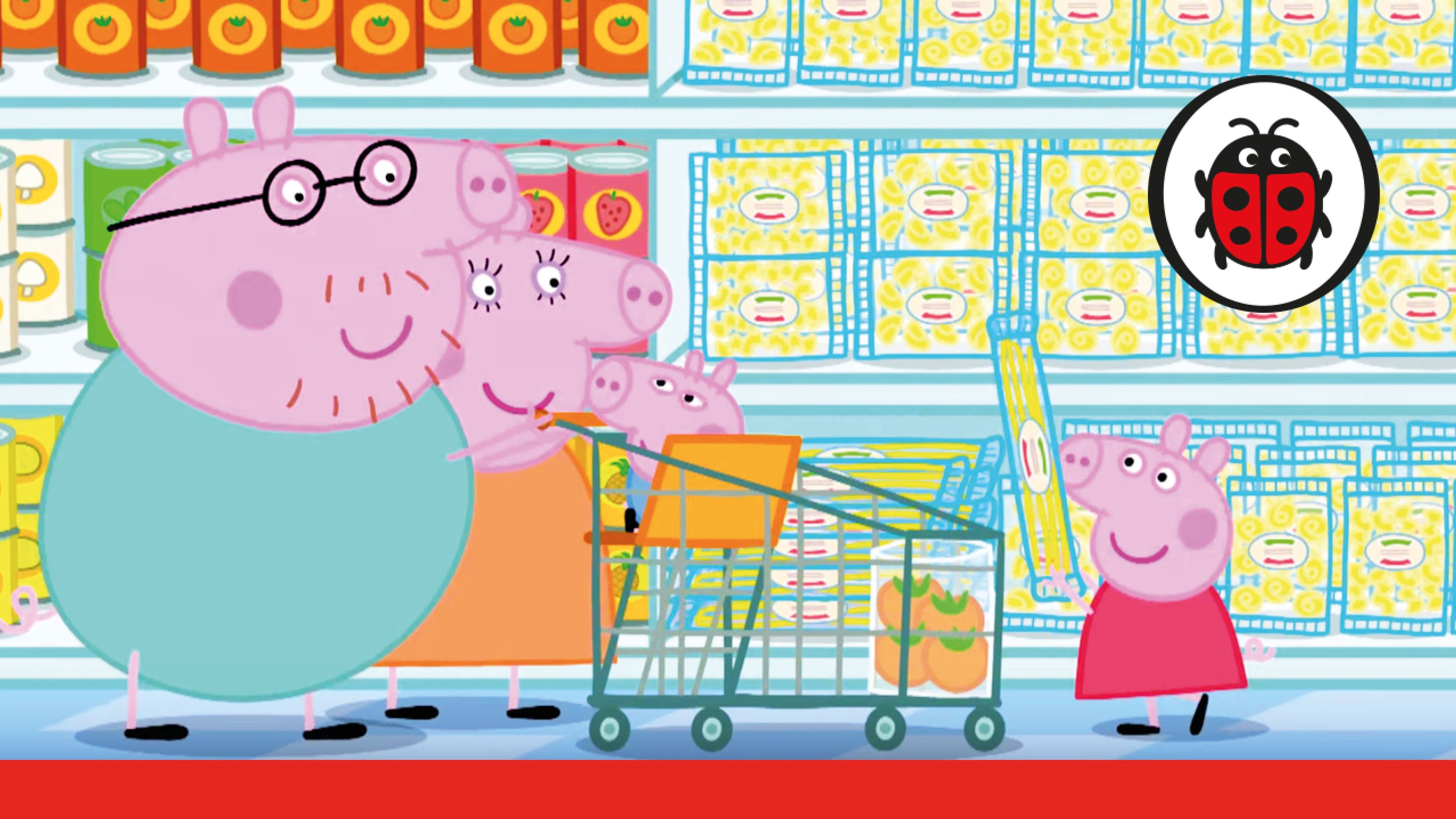 Peppa Pig: Let's Go Shopping Peppa Storybook - YouTube