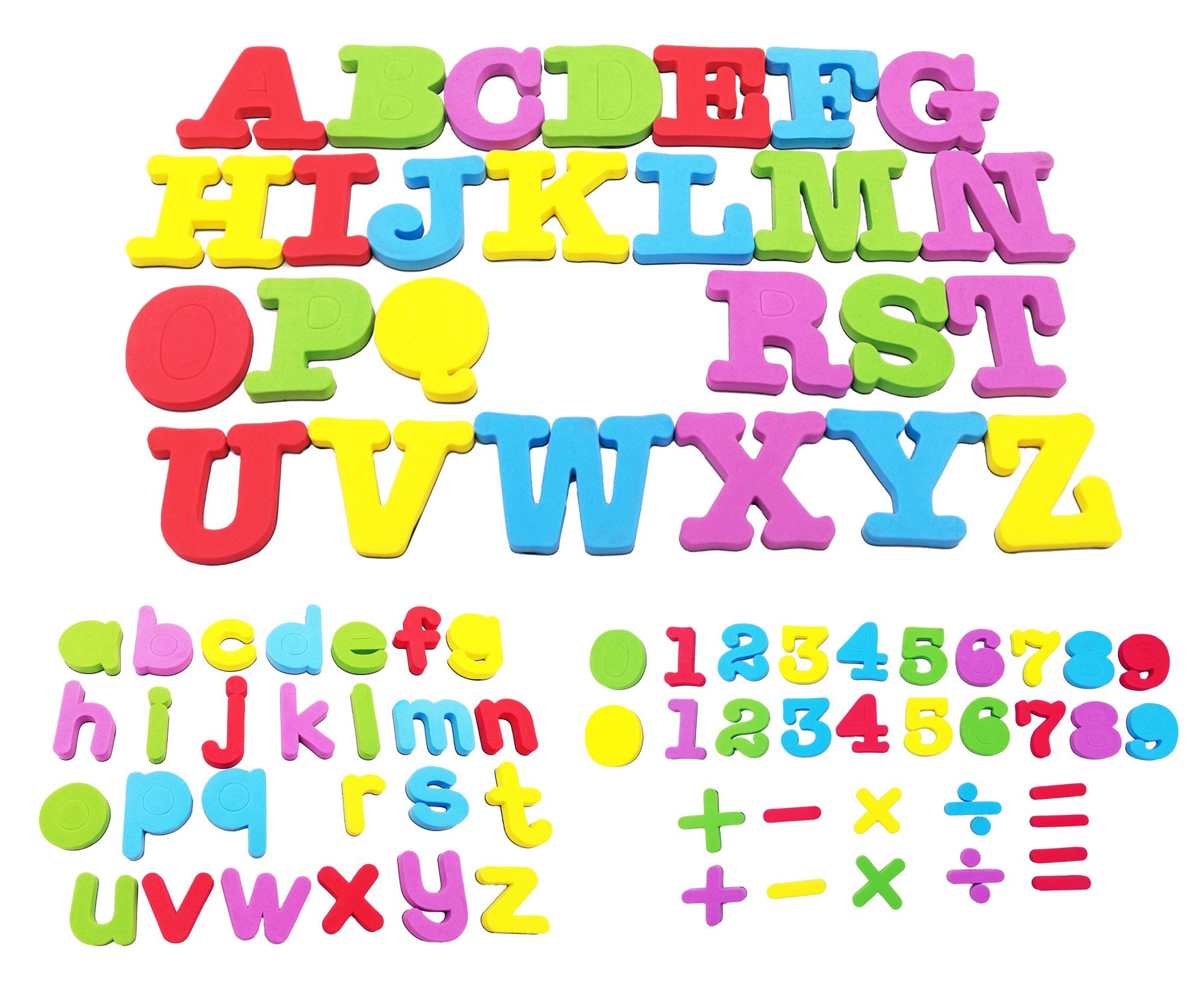 82 PCS Preschool Magnetic Learning Letters and Numbers – VicPow