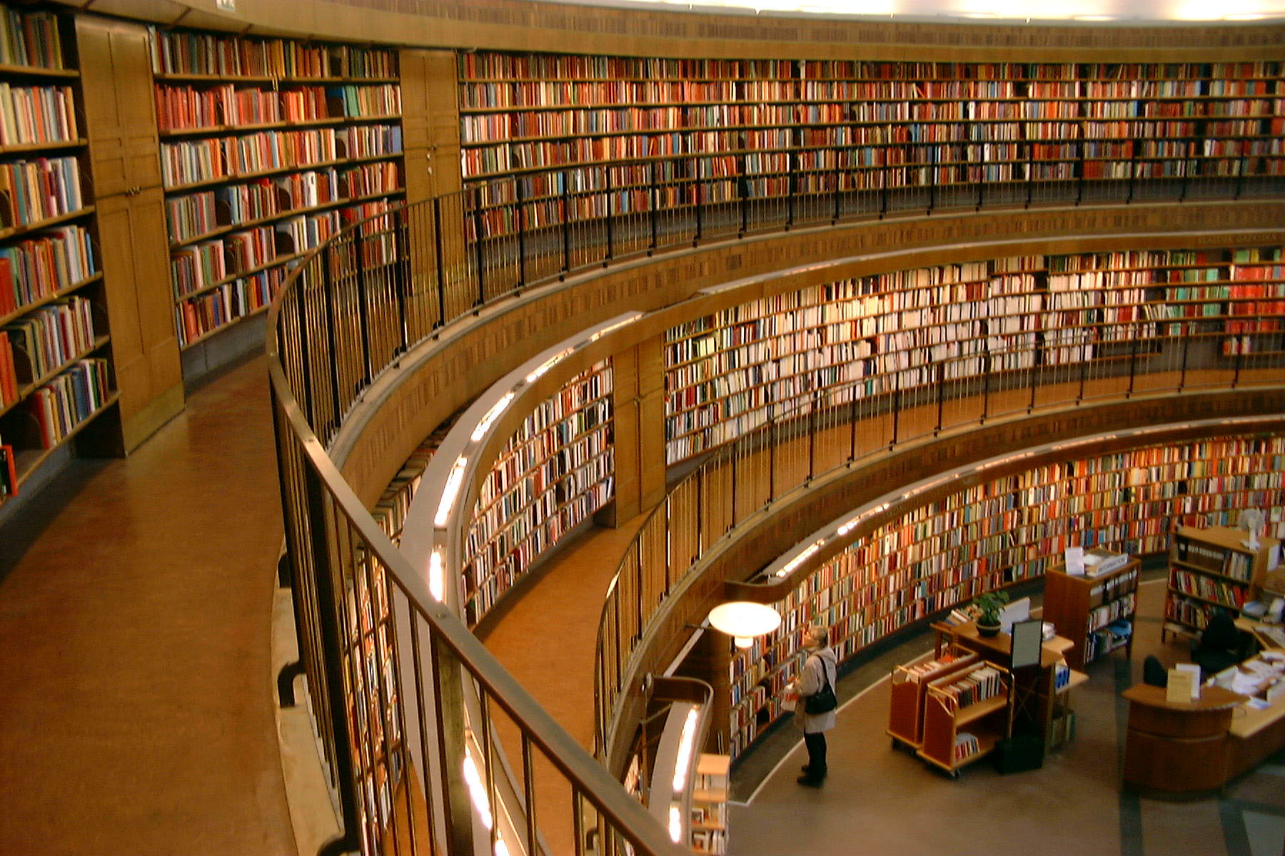 File:Interior view of Stockholm Public Library.jpg - Wikimedia Commons