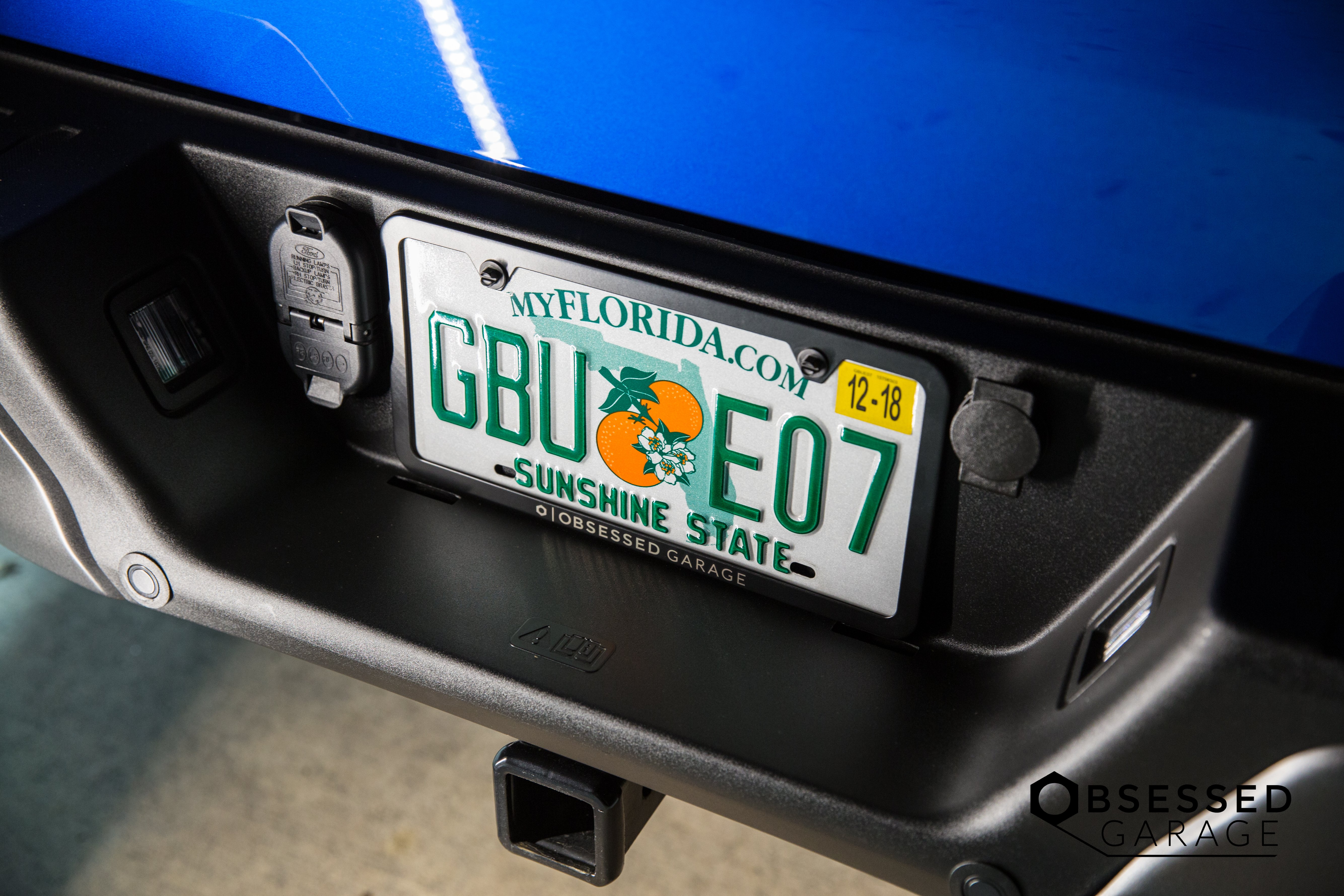Stainless Steel License Plate Frame - Obsessed Garage