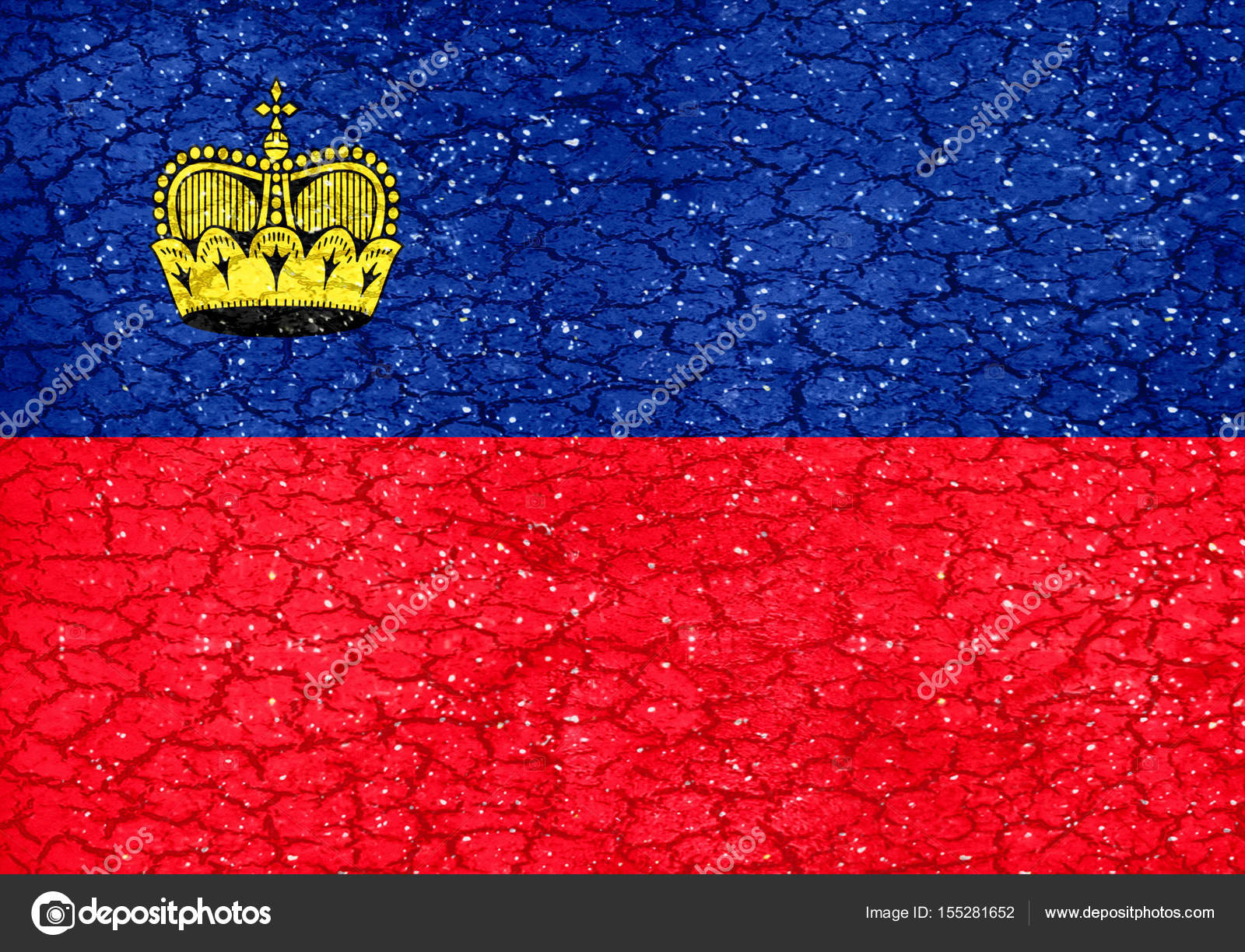 Liechtenstein Grunge Flag — Stock Photo © DanFLCreativo #155281652